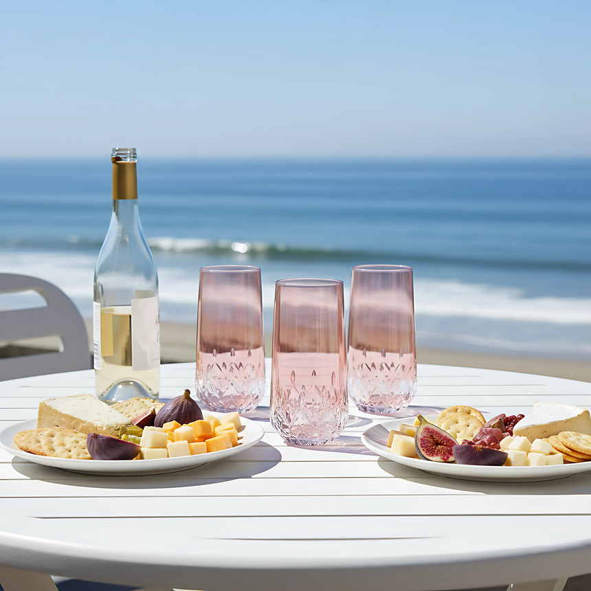 Aria Cam Uzun Su Bardağı - Margerie Crystal