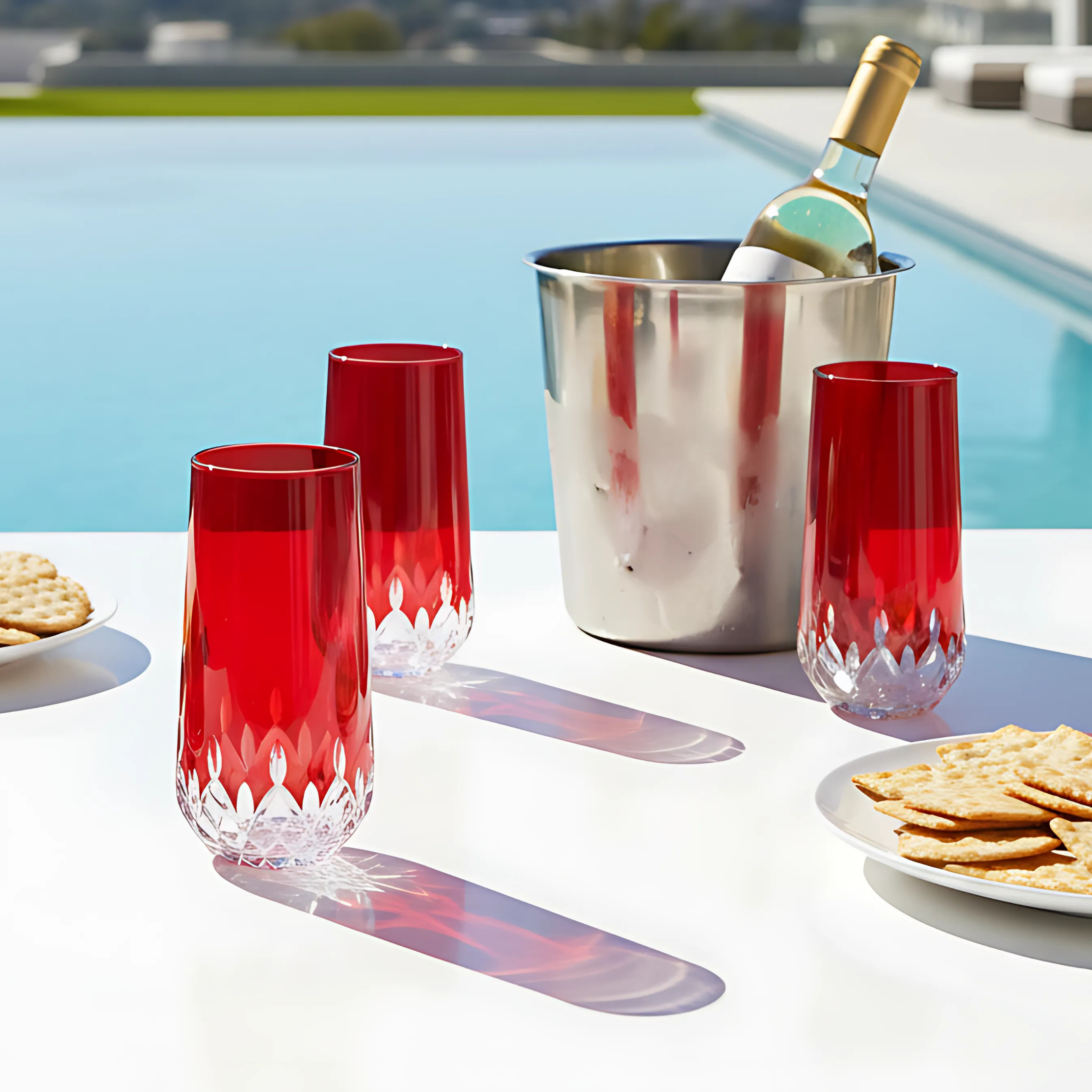 Aria Cam Uzun Su Bardağı - Margerie Crystal