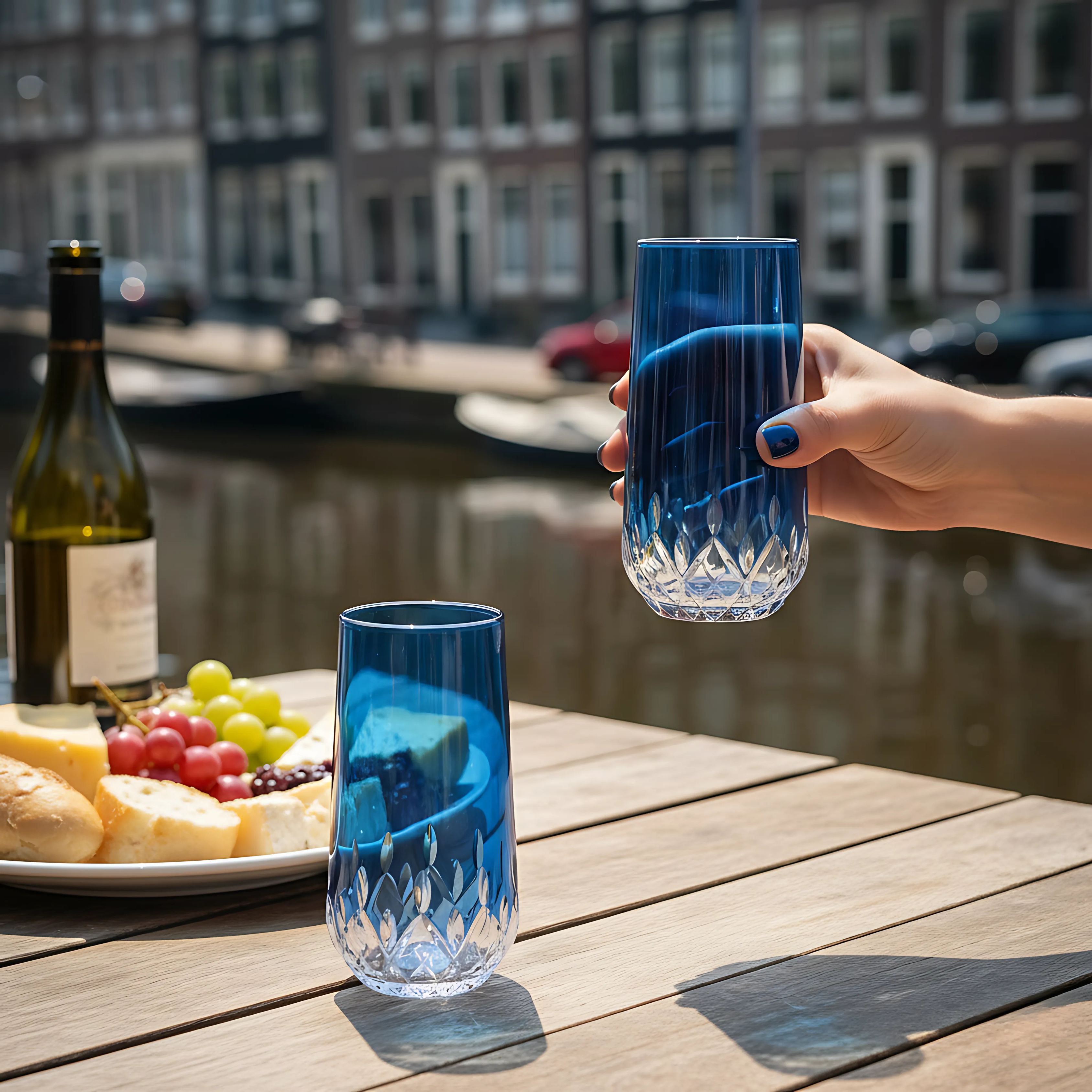 Aria Cam Uzun Su Bardağı - Margerie Crystal