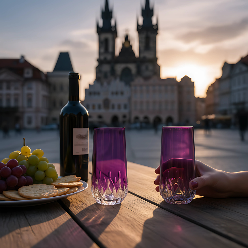 Aria Cam Uzun Su Bardağı - Margerie Crystal