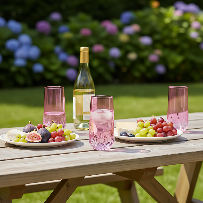 Aria Cam Uzun Su Bardağı - Margerie Crystal