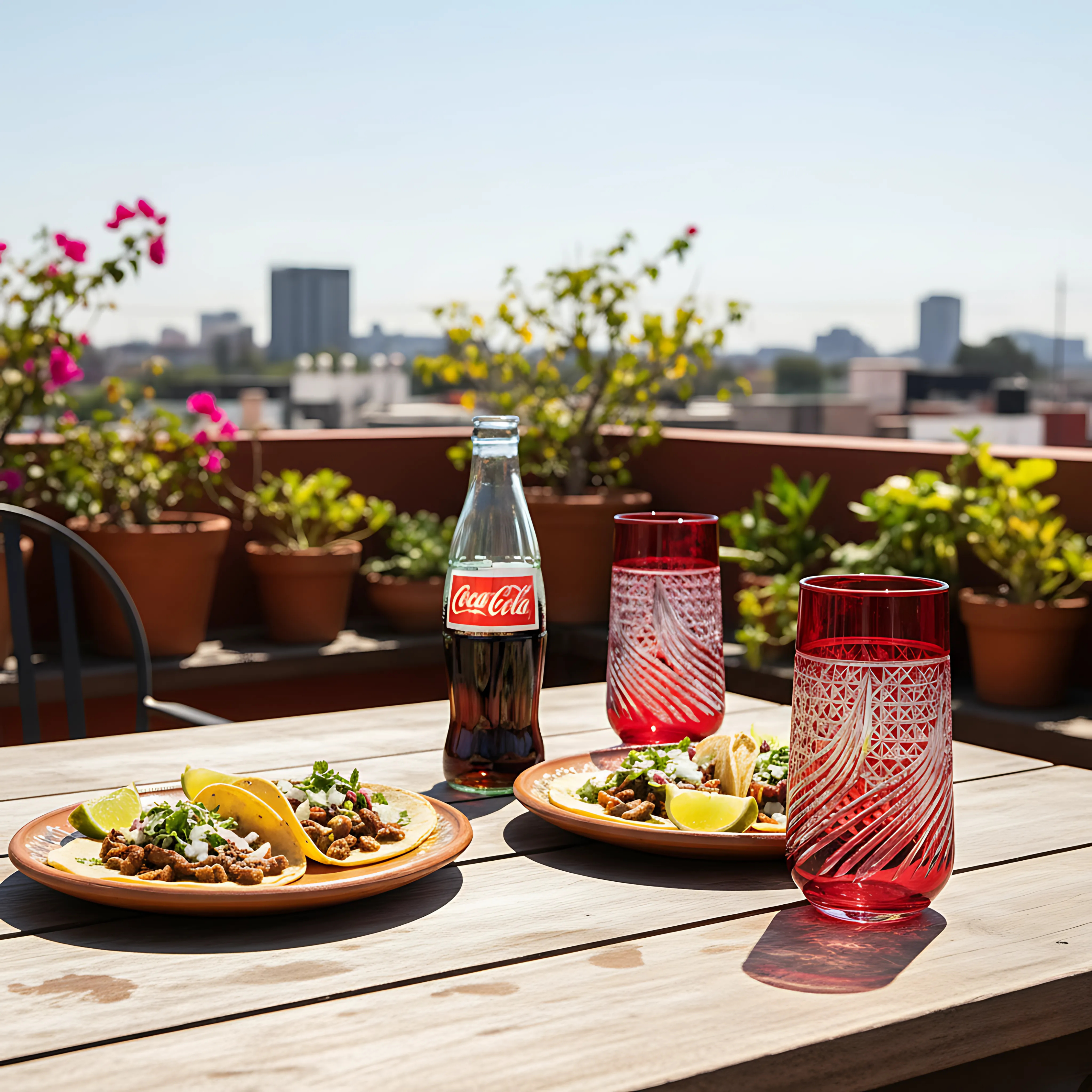 Aurora Cam Uzun Su Bardağı - Margerie Crystal