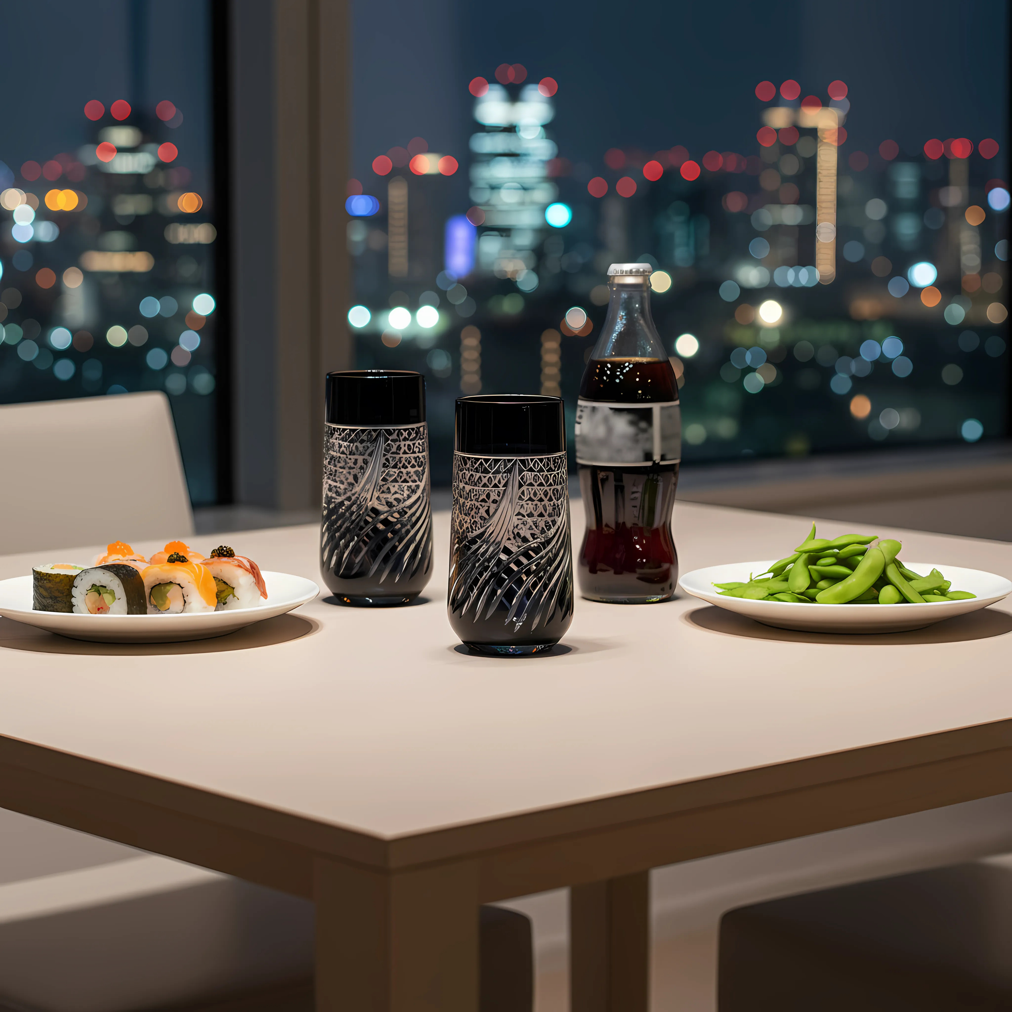 Aurora Cam Uzun Su Bardağı - Margerie Crystal