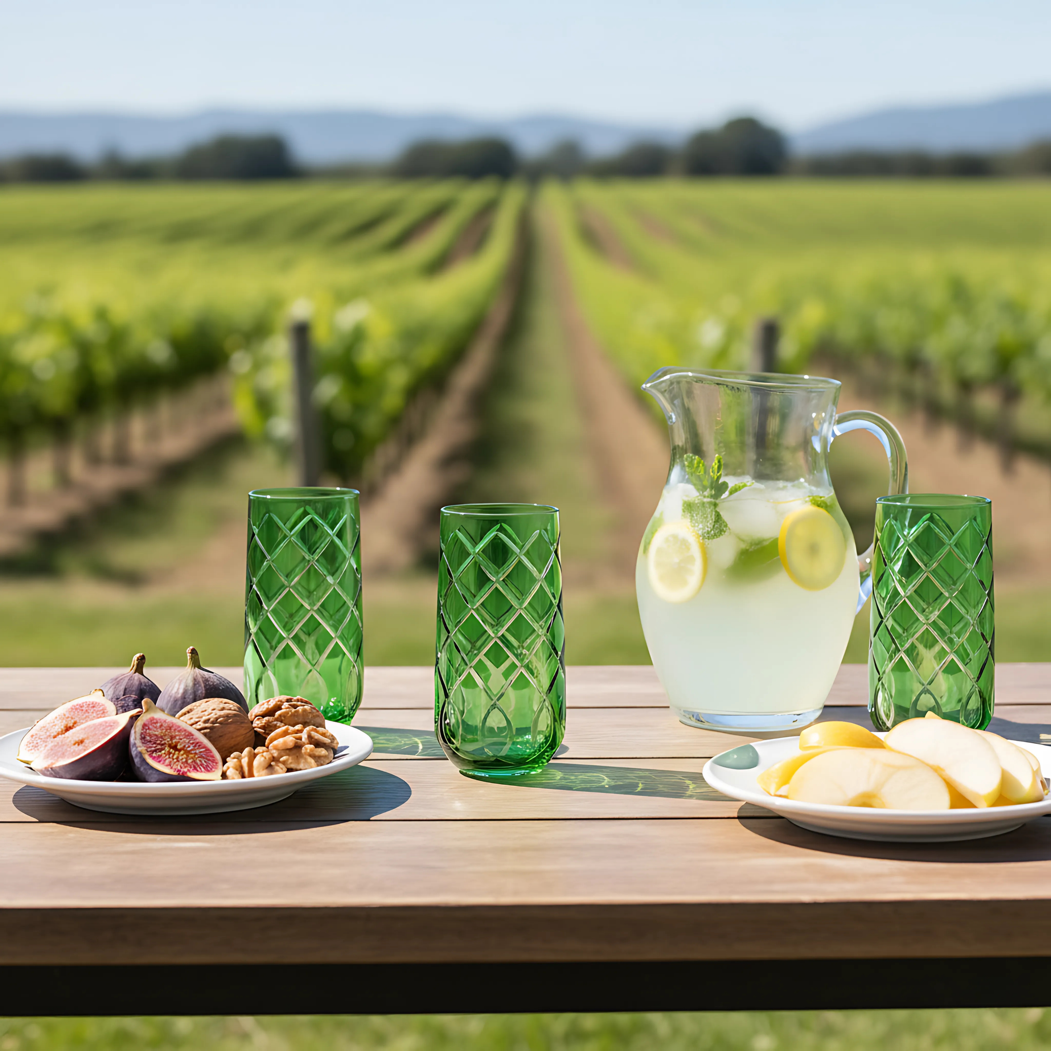 Heritage Cam Uzun Su Bardağı - Margerie Crystal