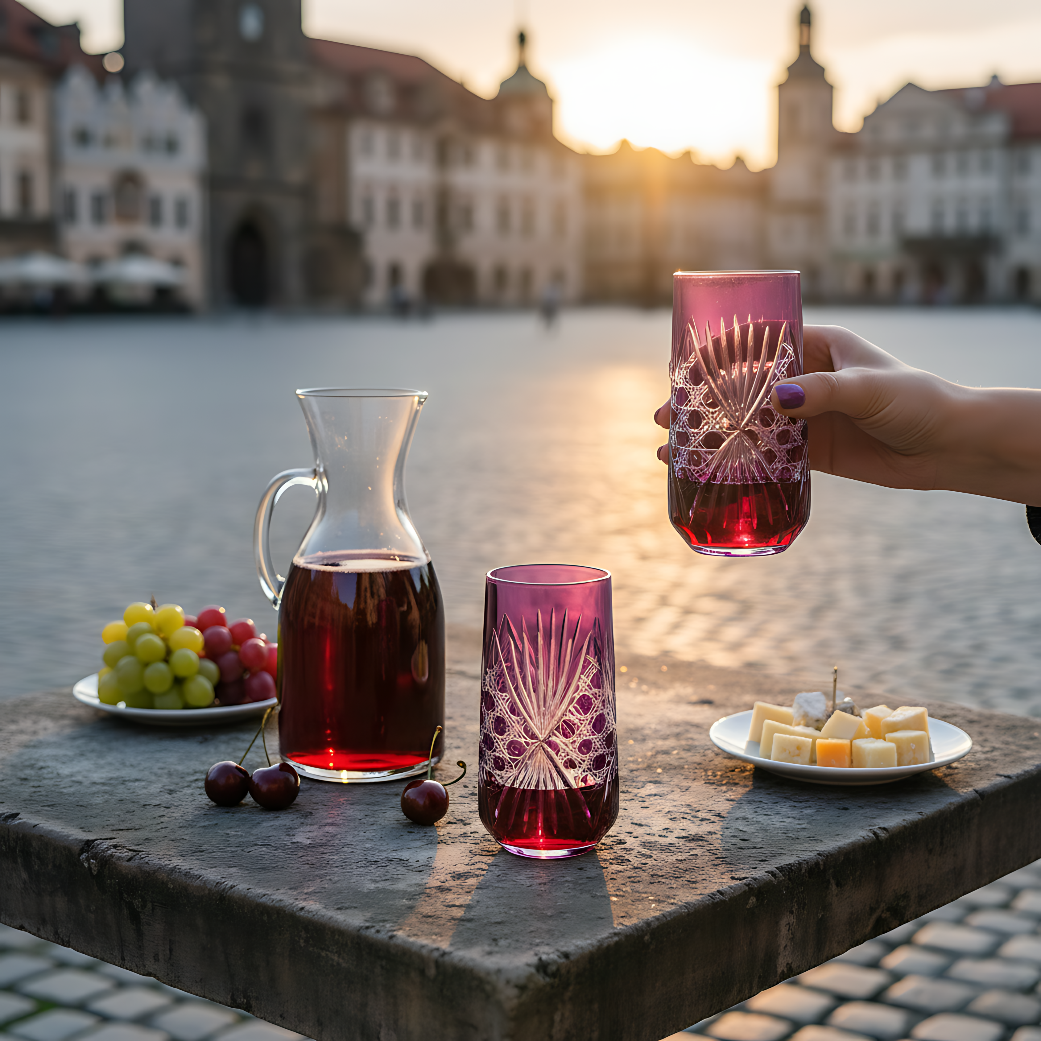 Éclat Cam Uzun Su Bardağı - Margerie Crystal