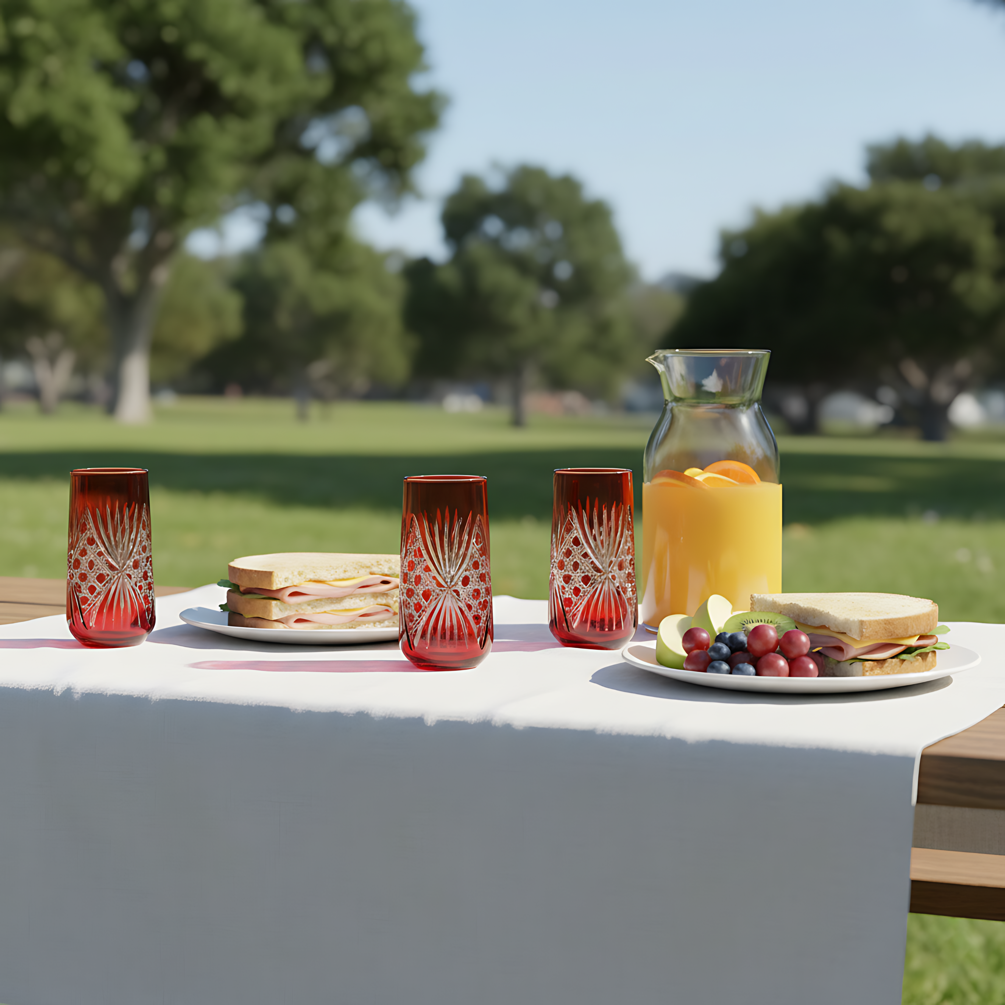 Éclat Cam Uzun Su Bardağı - Margerie Crystal