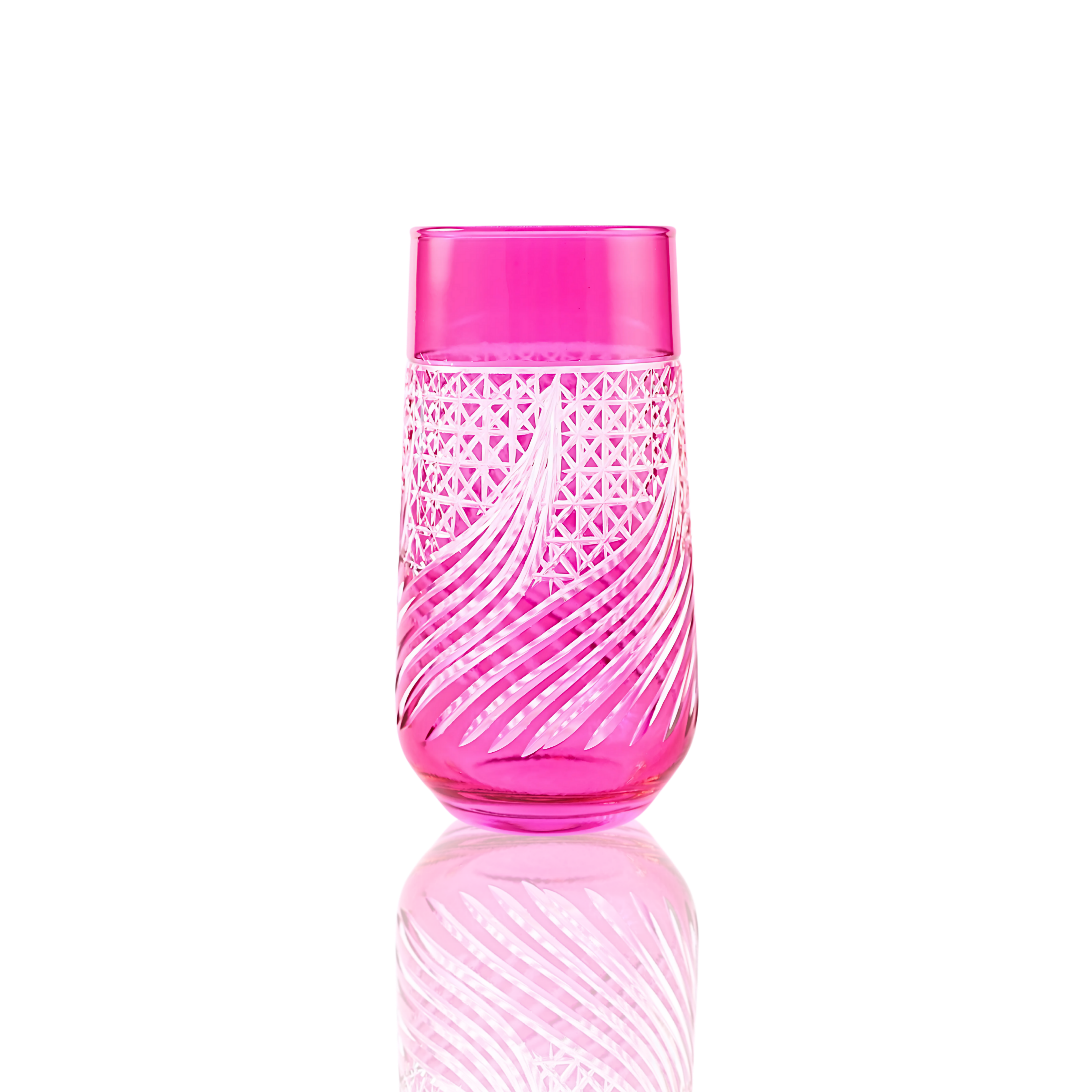 Aurora Cam Uzun Su Bardağı - Margerie Crystal