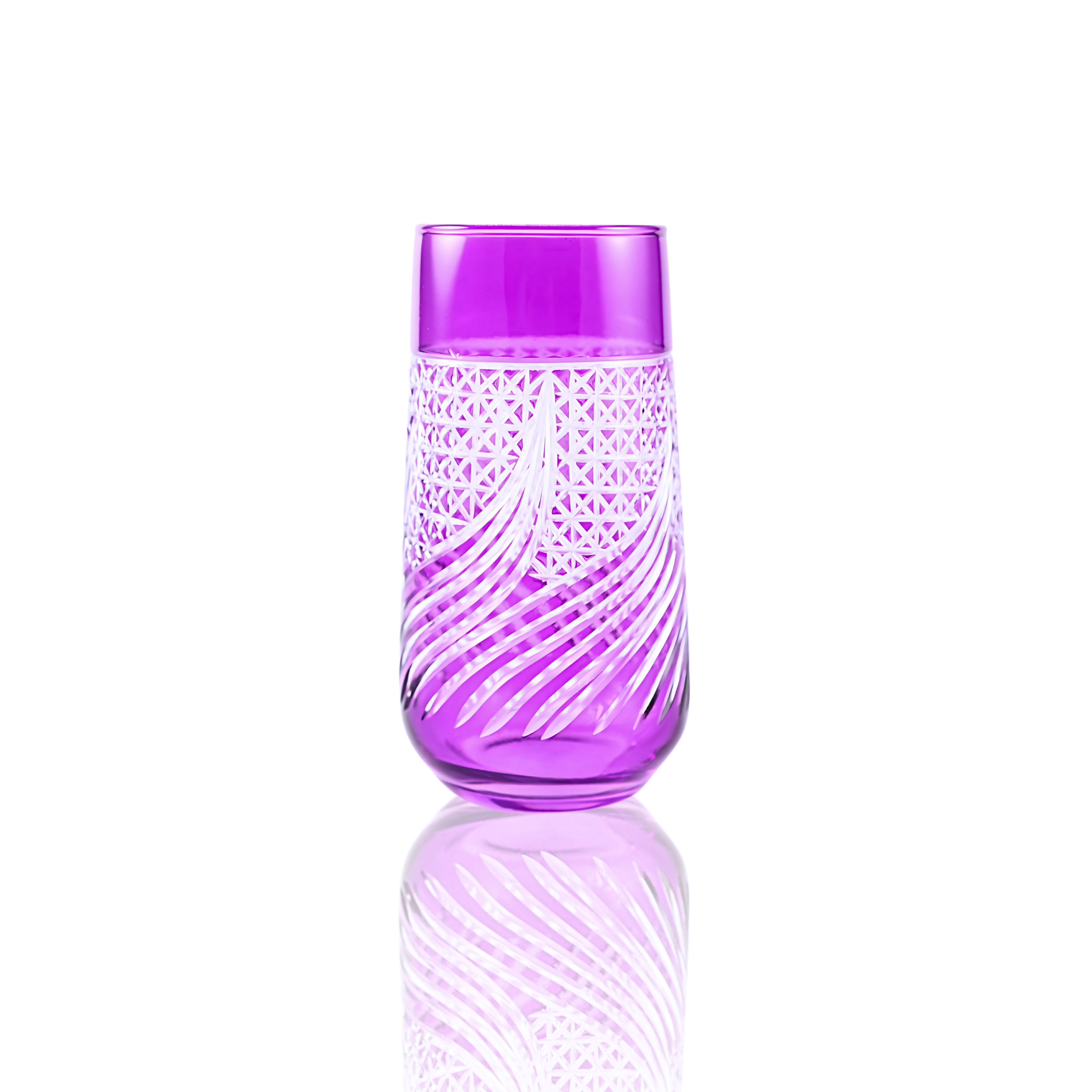 Aurora Cam Uzun Su Bardağı - Margerie Crystal