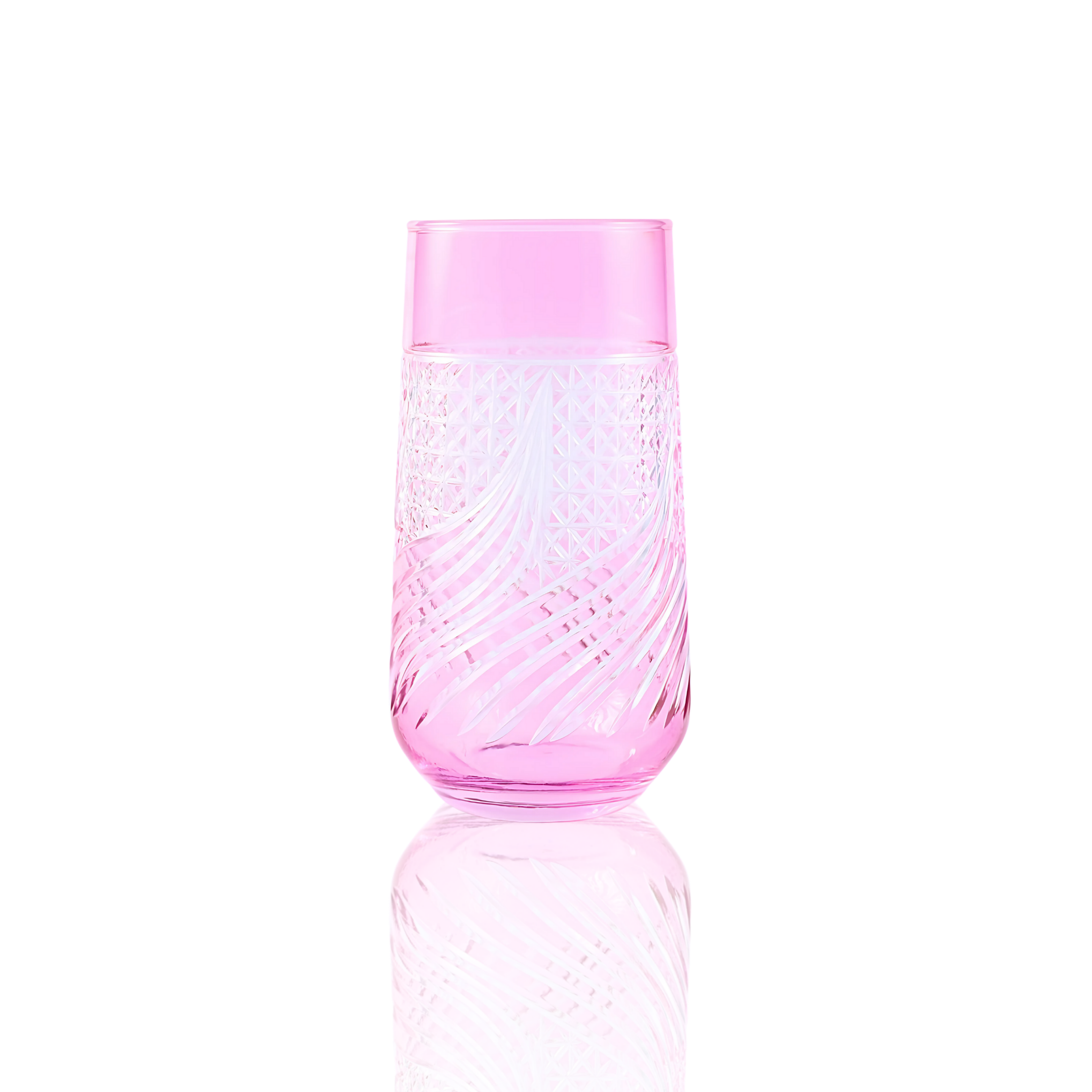 Aurora Cam Uzun Su Bardağı - Margerie Crystal