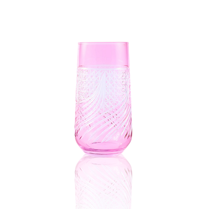 Aurora Cam Uzun Su Bardağı - Margerie Crystal