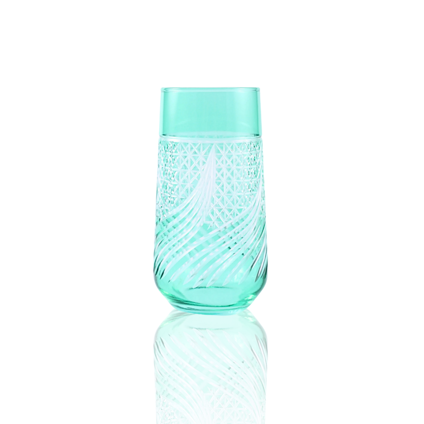 Aurora Cam Uzun Su Bardağı - Margerie Crystal