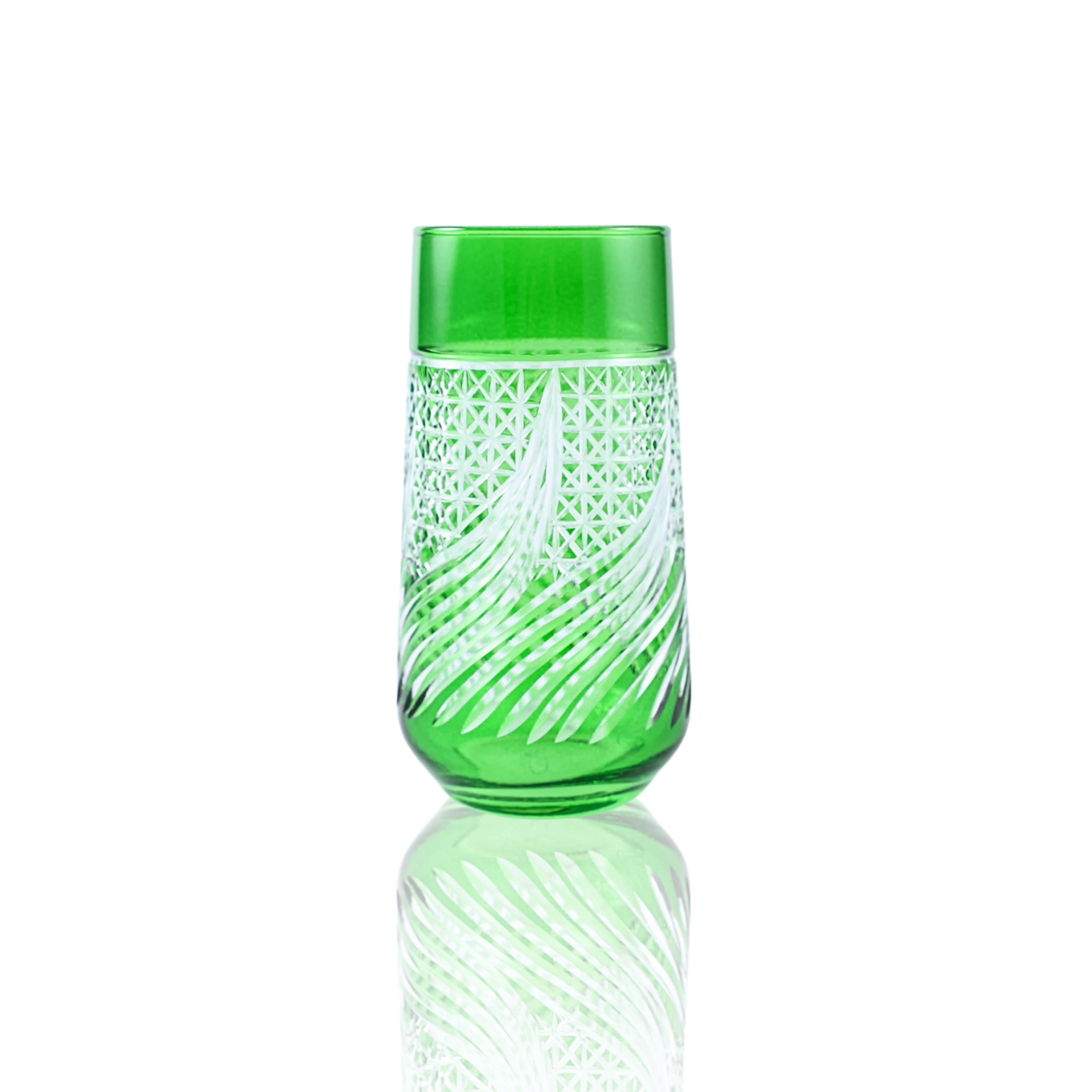 Aurora Cam Uzun Su Bardağı - Margerie Crystal