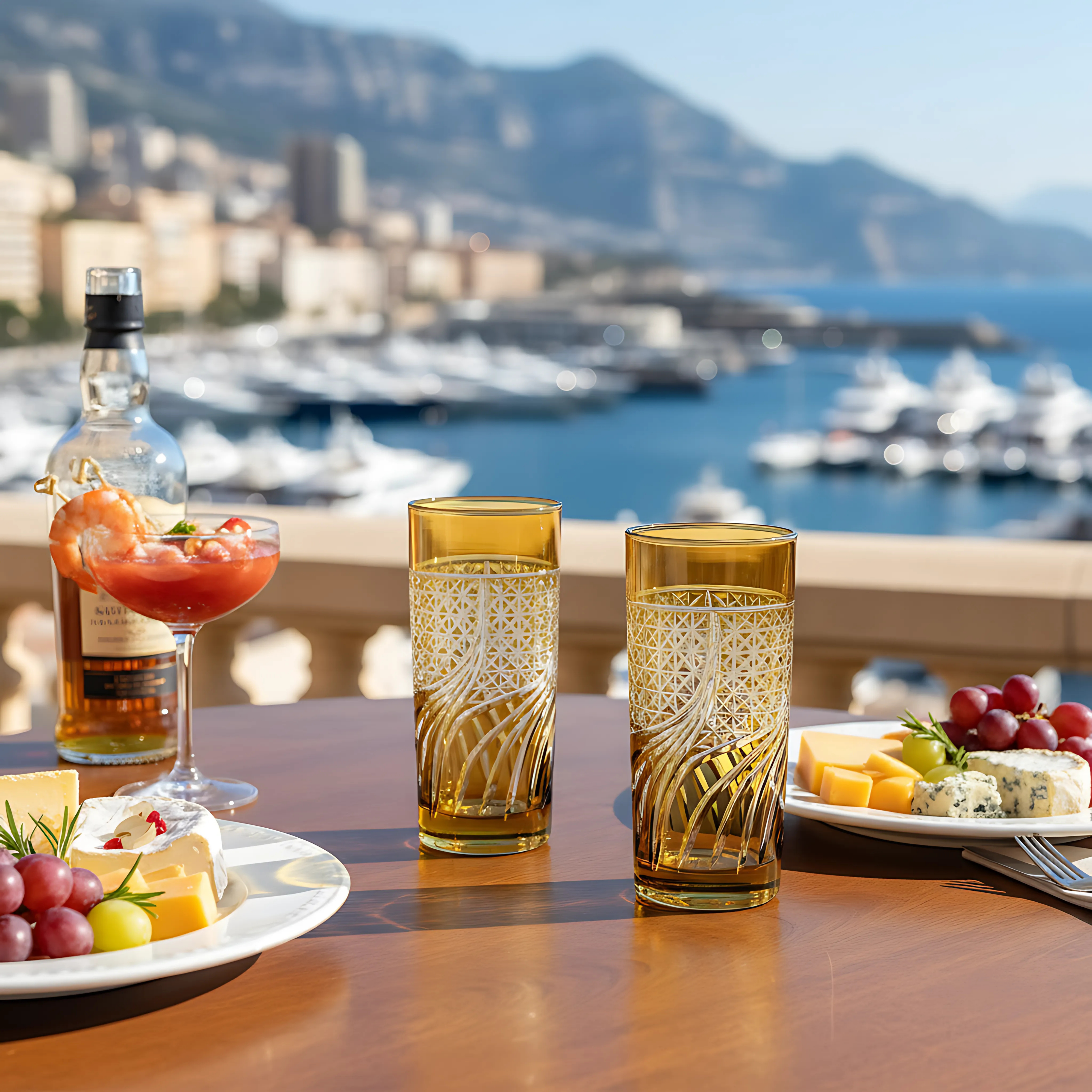 Aurora Cam Uzun Su Bardağı - Margerie Crystal