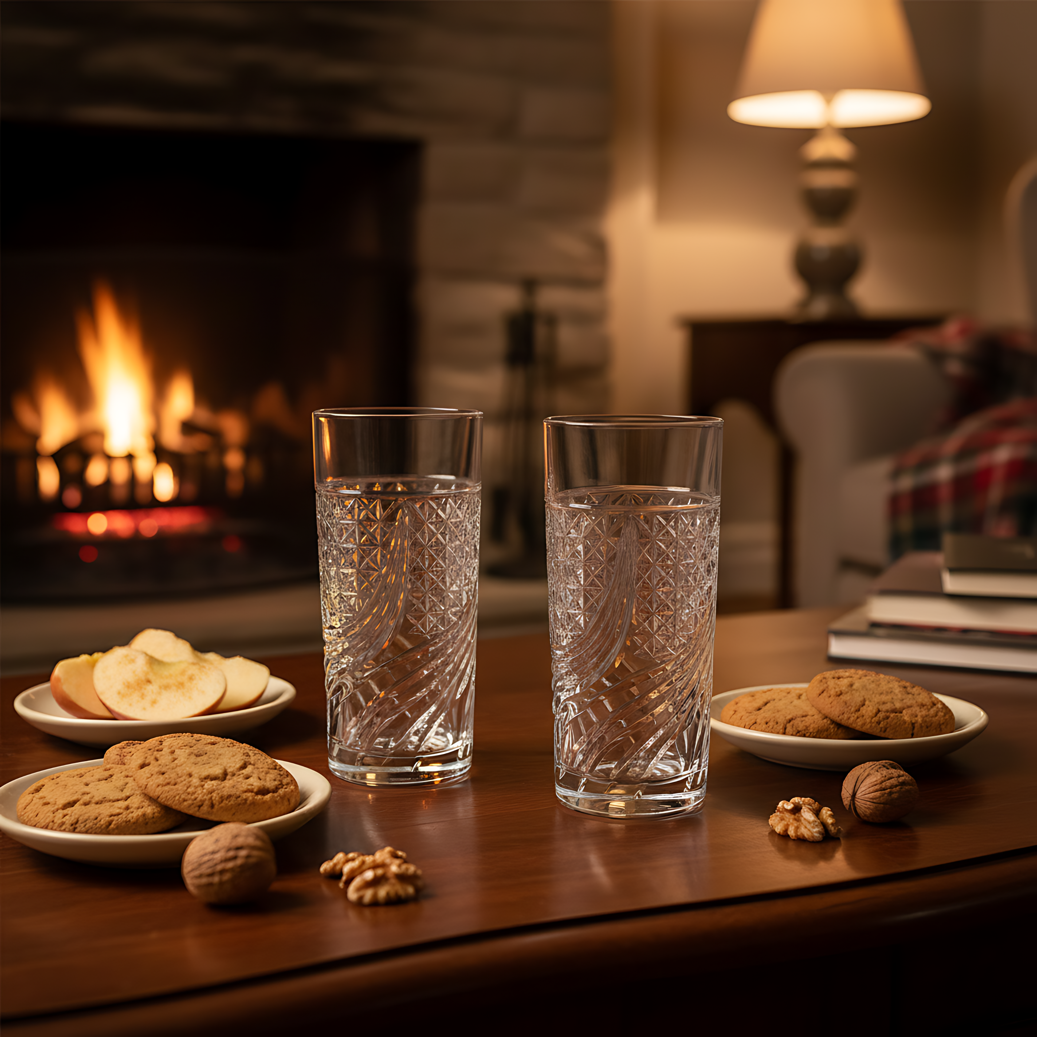 Aurora Cam Uzun Su Bardağı - Margerie Crystal