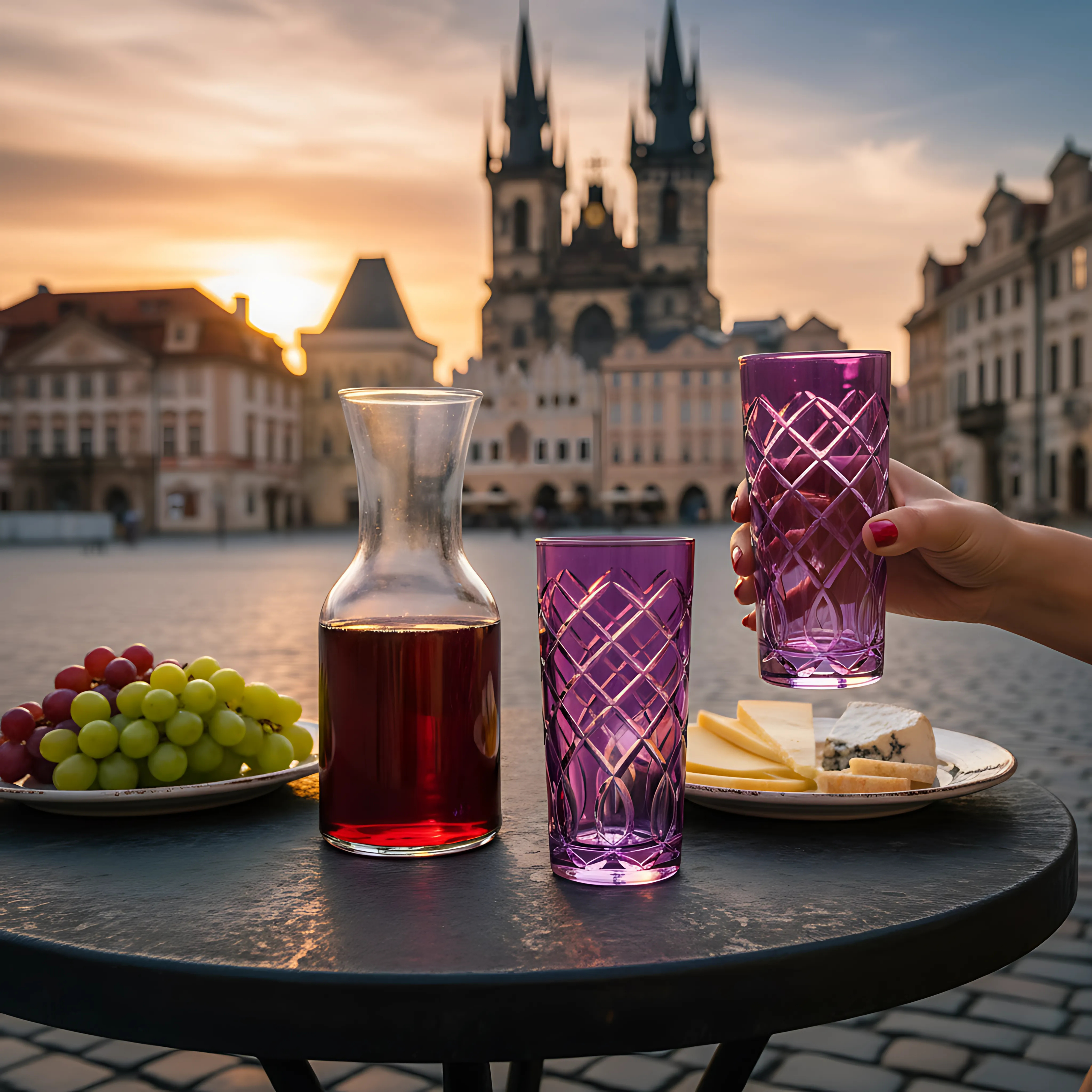 Heritage Cam Uzun Su Bardağı - Margerie Crystal