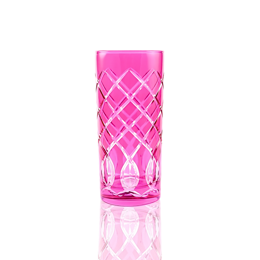 Heritage Cam Uzun Su Bardağı - Margerie Crystal