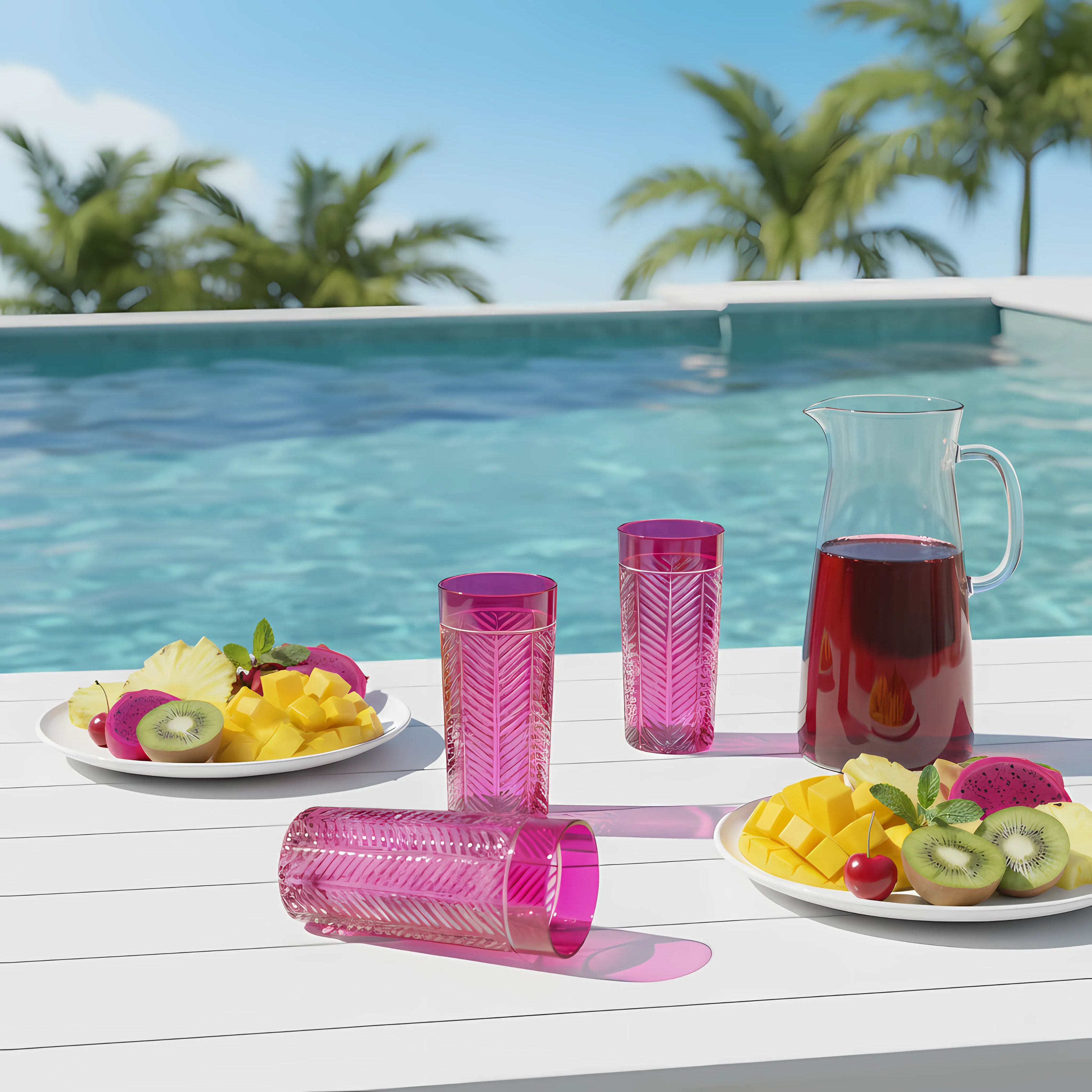 Lanza Cam Su Bardağı - Margerie Crystal