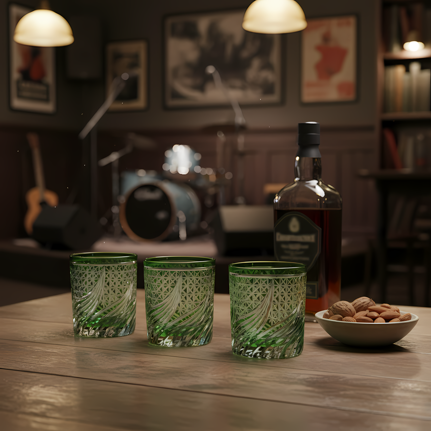 Aurora Cam Su Bardağı - Margerie Crystal