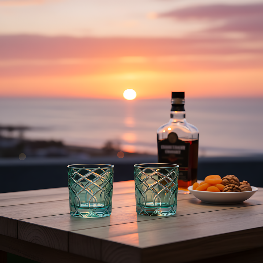 Heritage Cam Su Bardağı - Margerie Crystal