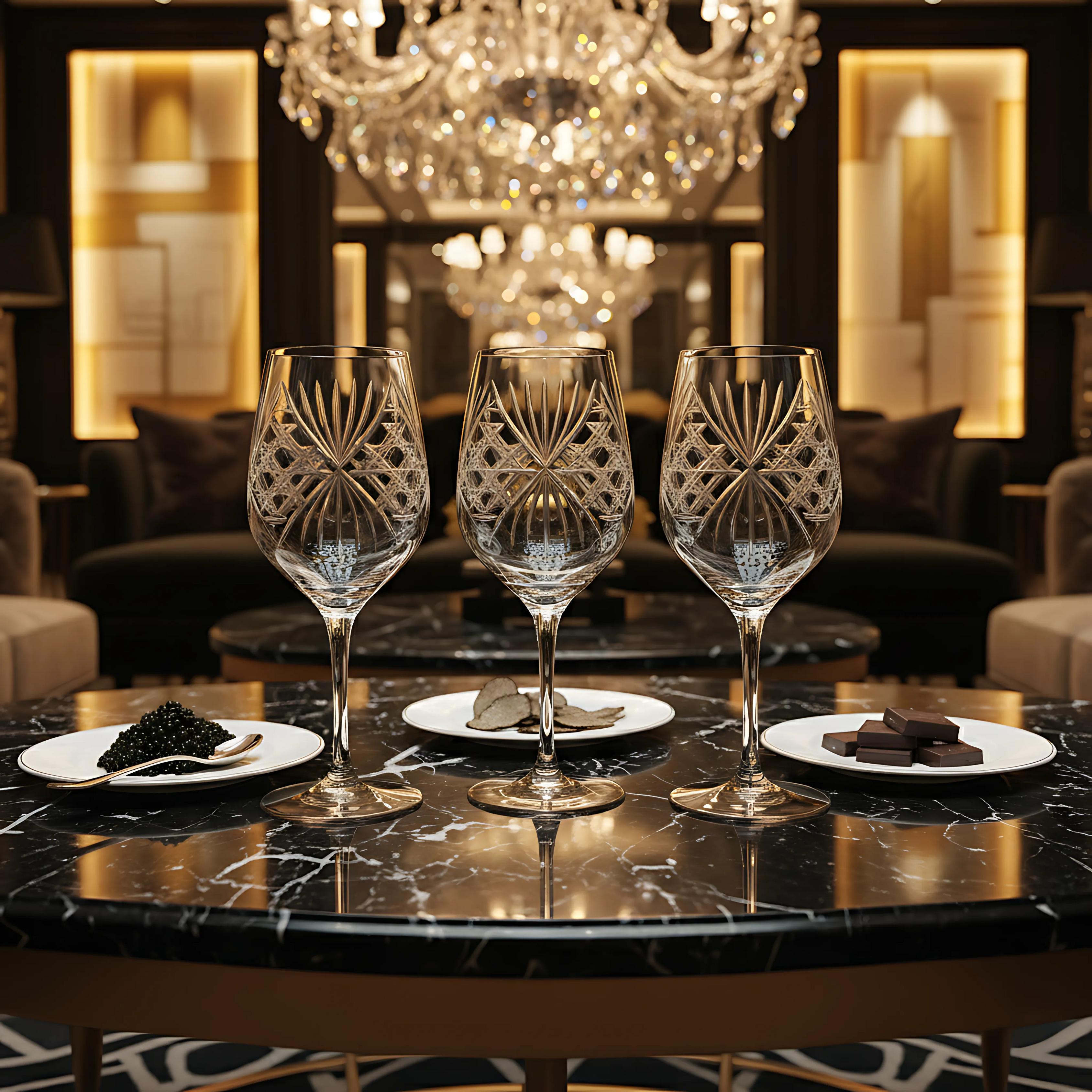 Éclat Cam Kadeh - Margerie Crystal