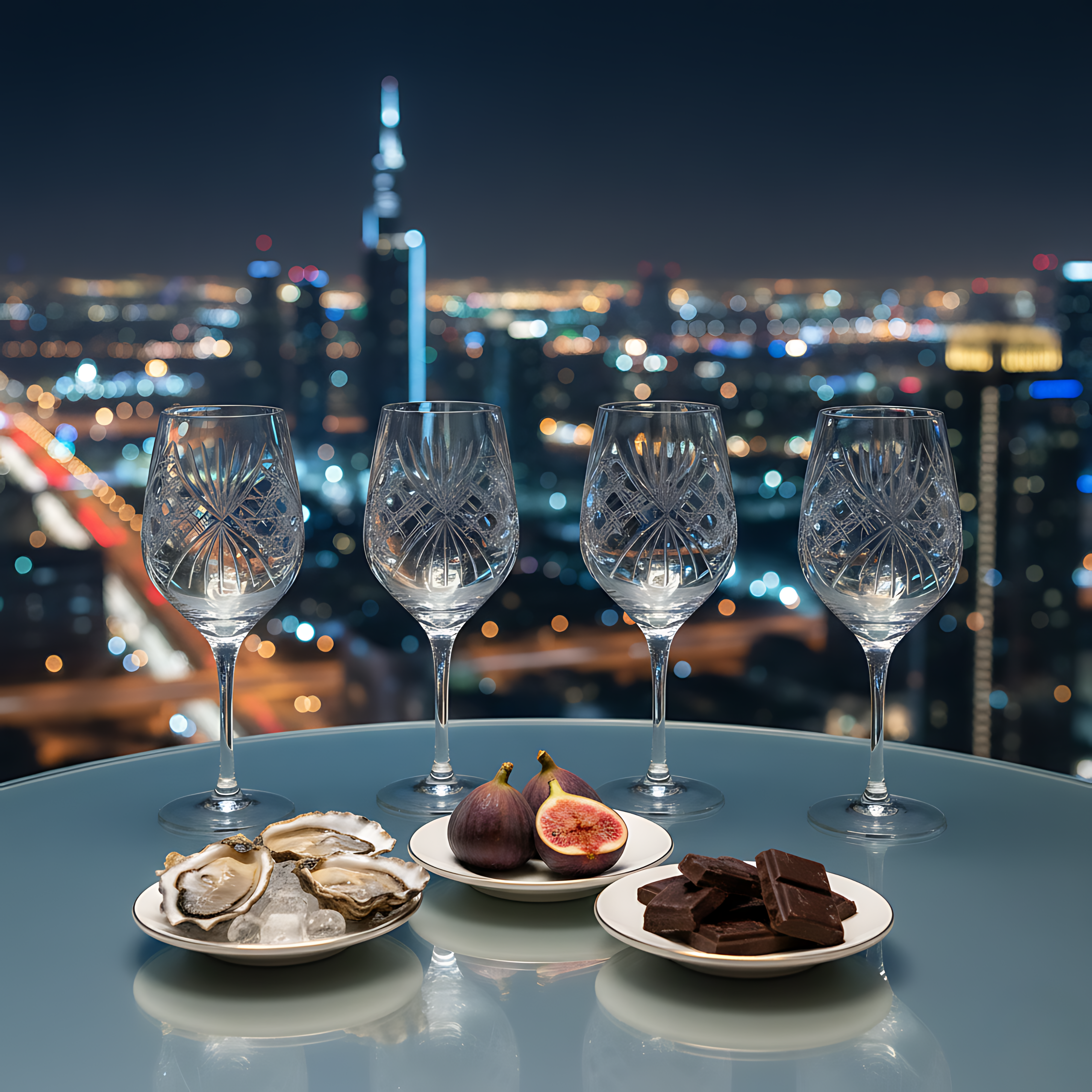 Éclat Cam Kadeh - Margerie Crystal