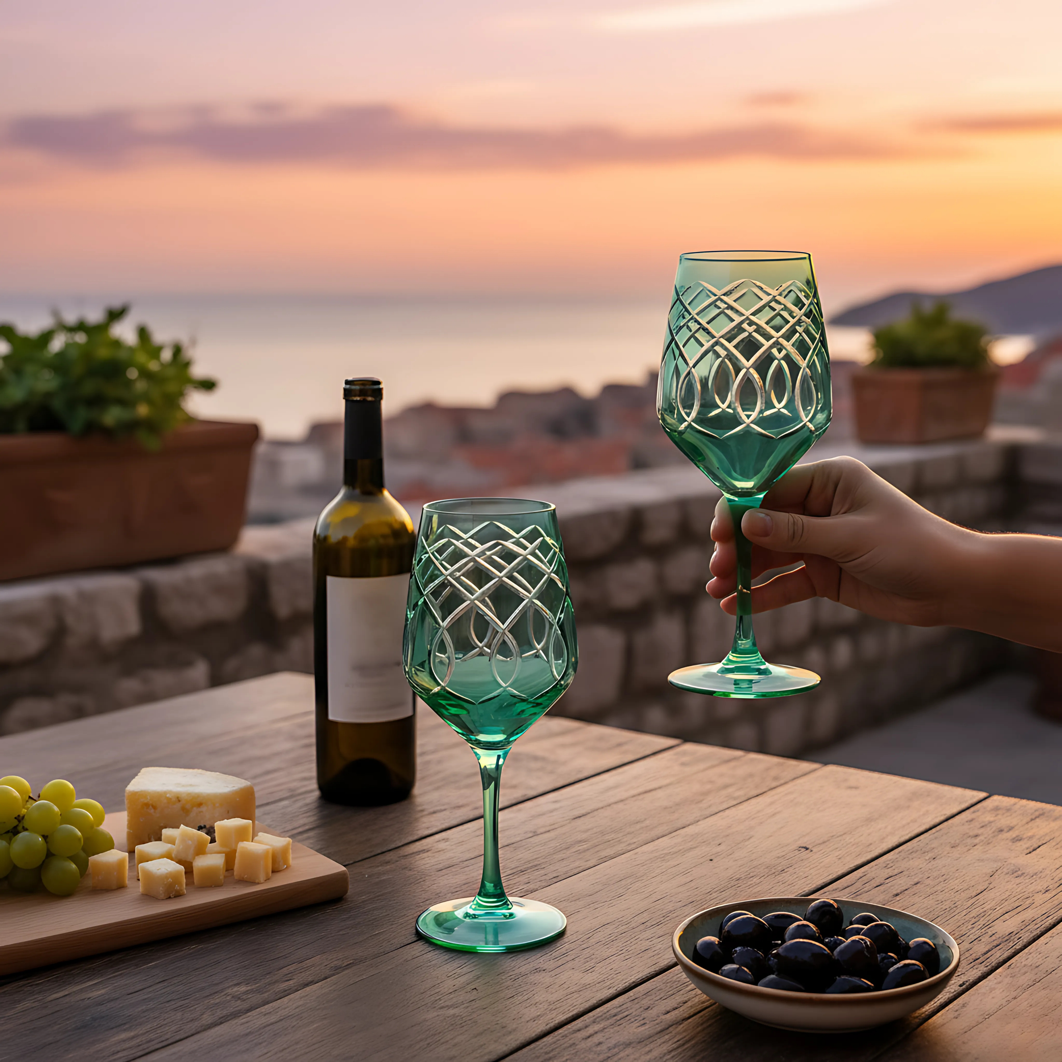 Heritage Cam Kadeh - Margerie Crystal