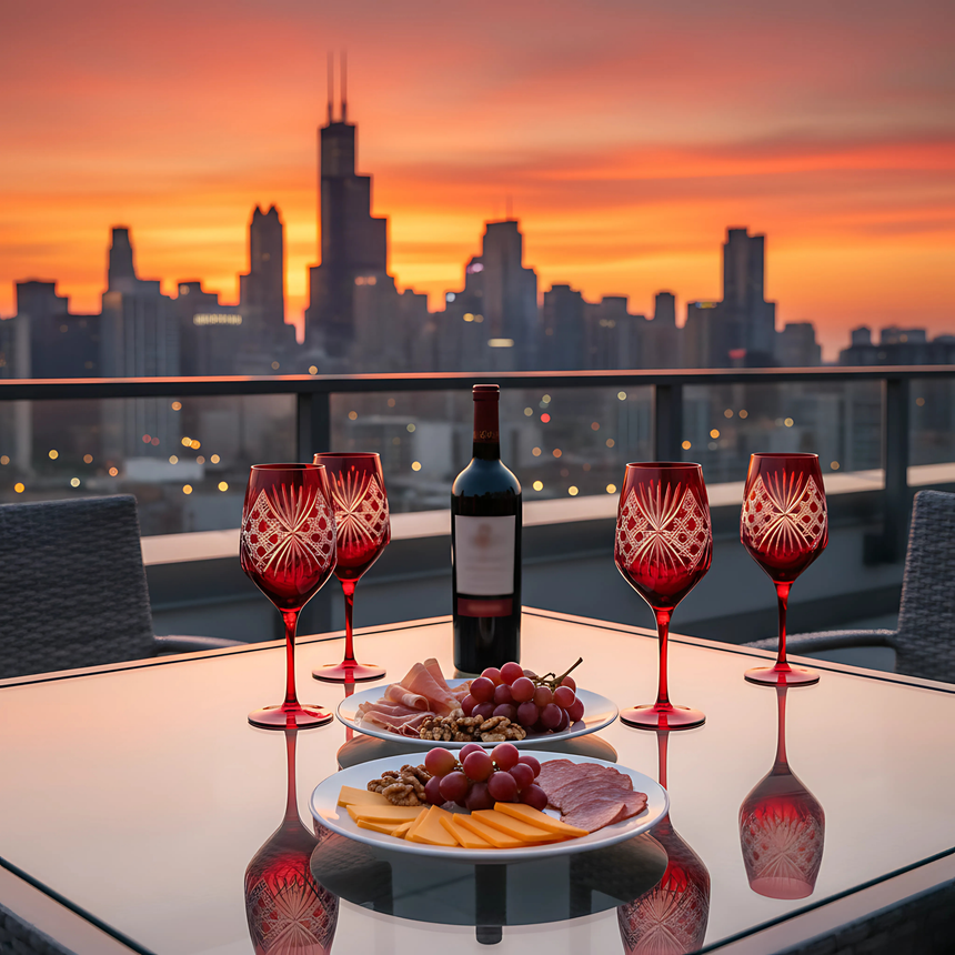 Éclat Cam Kadeh - Margerie Crystal