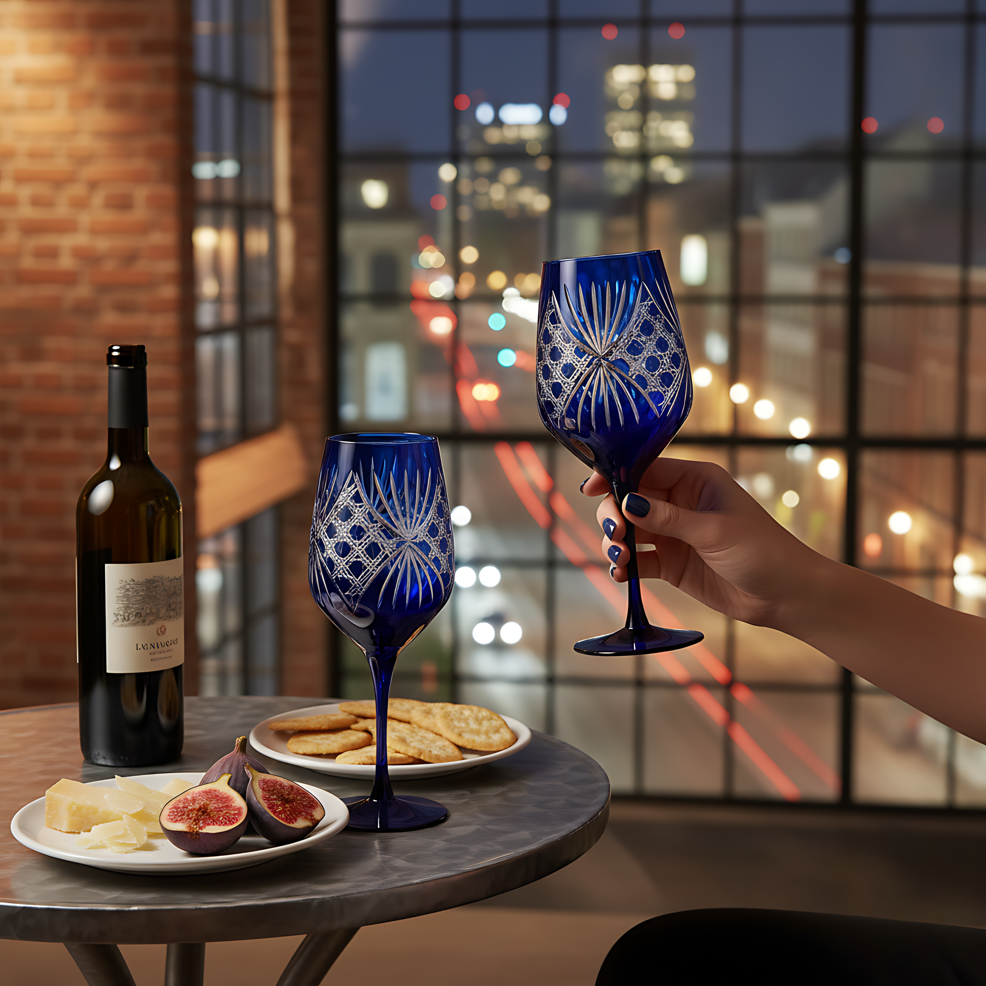 Éclat Cam Kadeh - Margerie Crystal