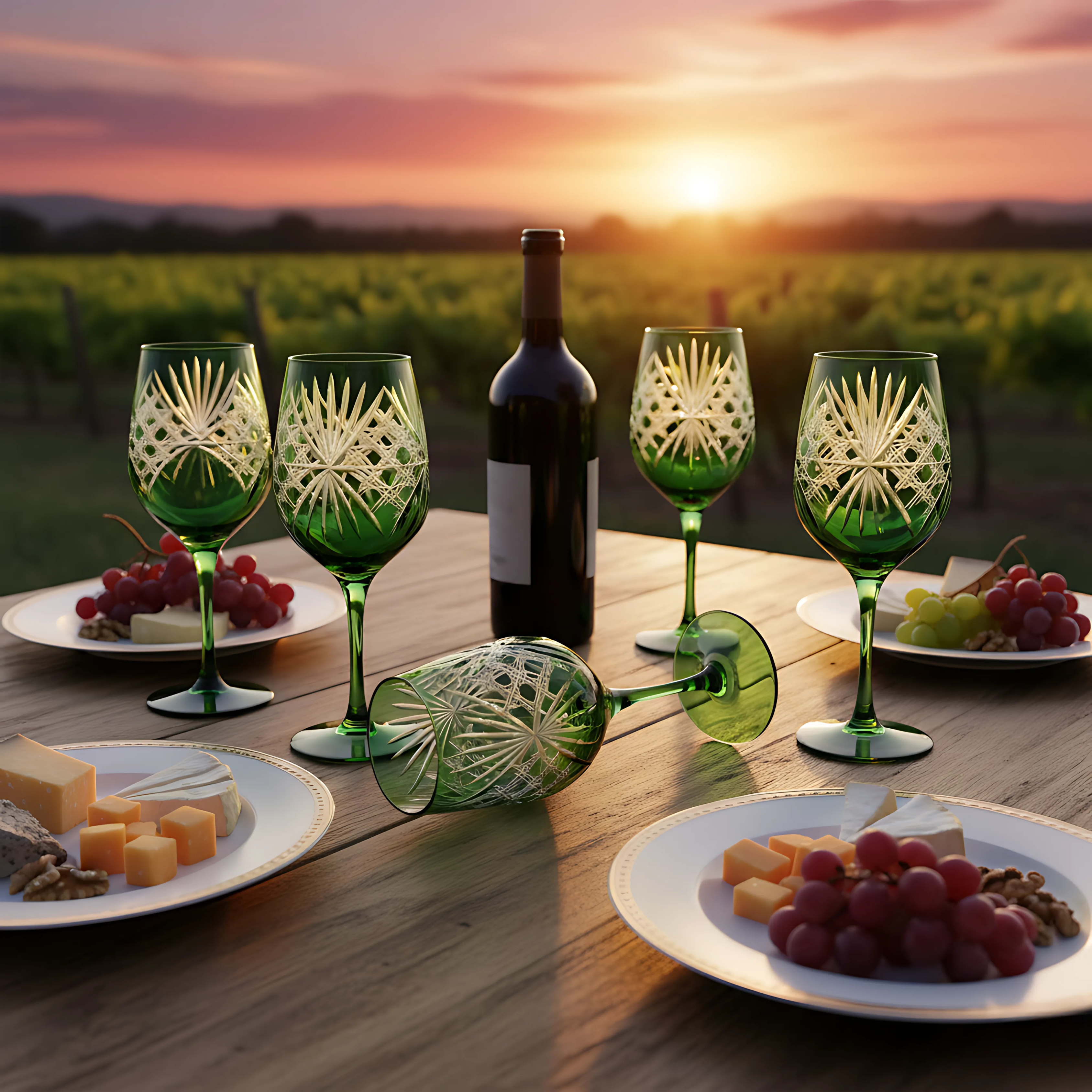 Éclat Cam Kadeh - Margerie Crystal