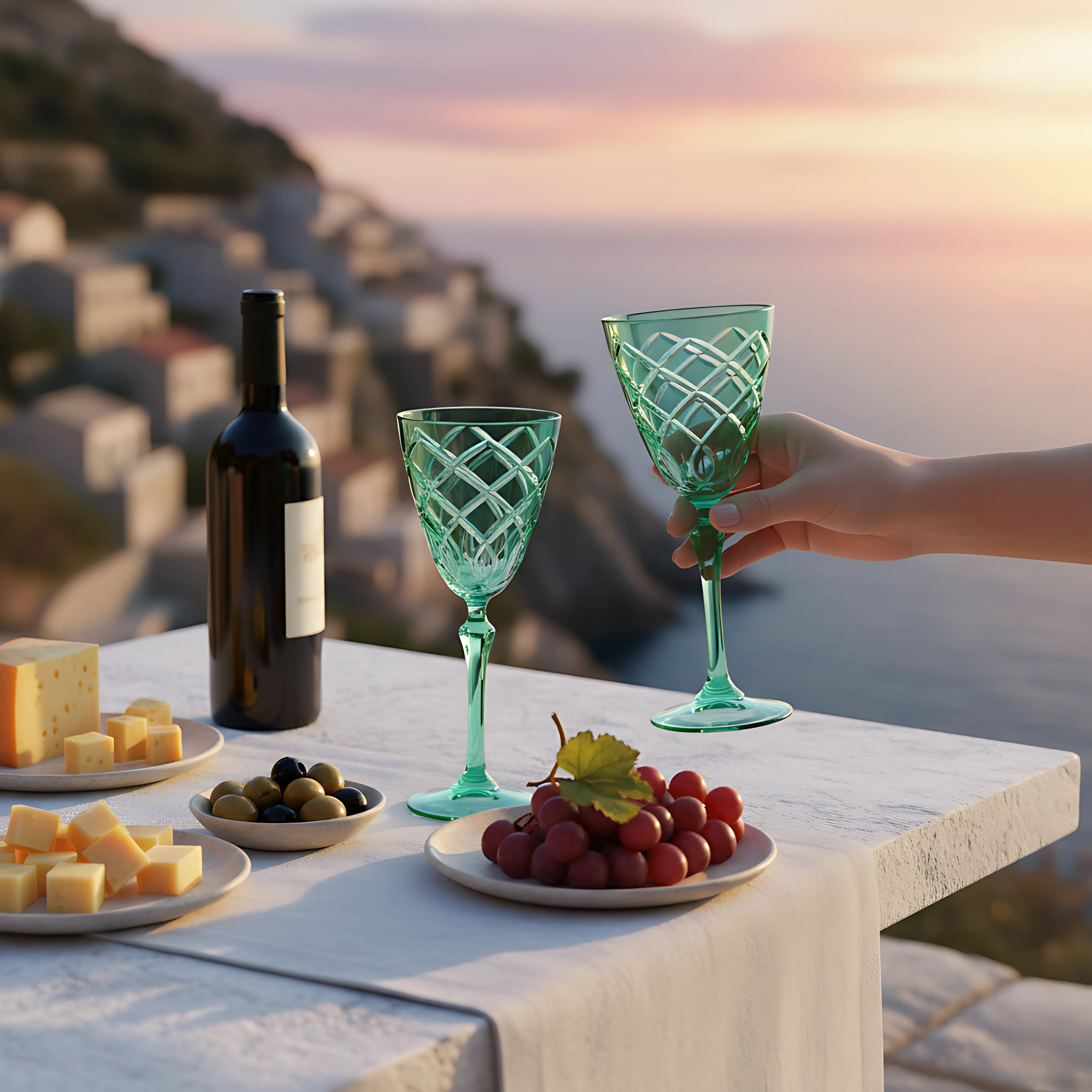 Heritage Cam Kadeh - Margerie Crystal