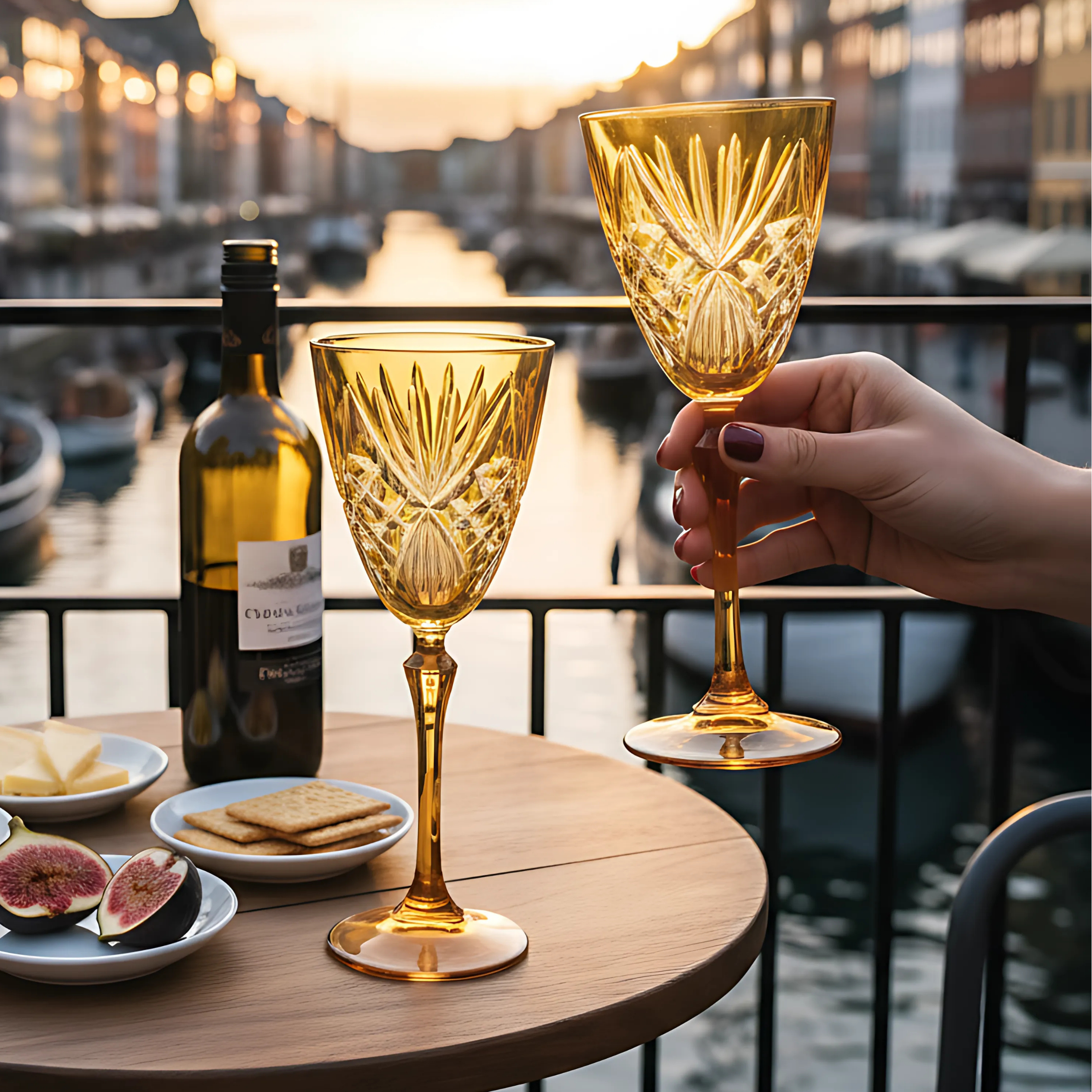 Éclat Cam Kadeh - Margerie Crystal