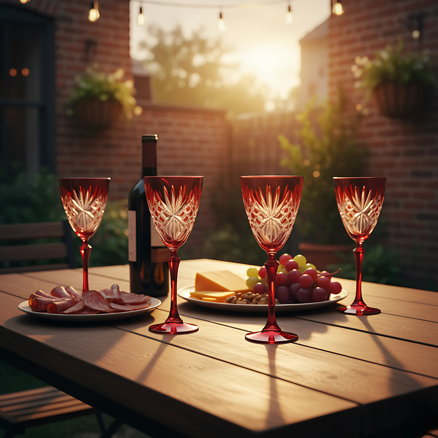 Éclat Cam Kadeh - Margerie Crystal