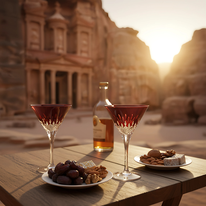 Aria Cam Kokteyl Bardağı - Margerie Crystal