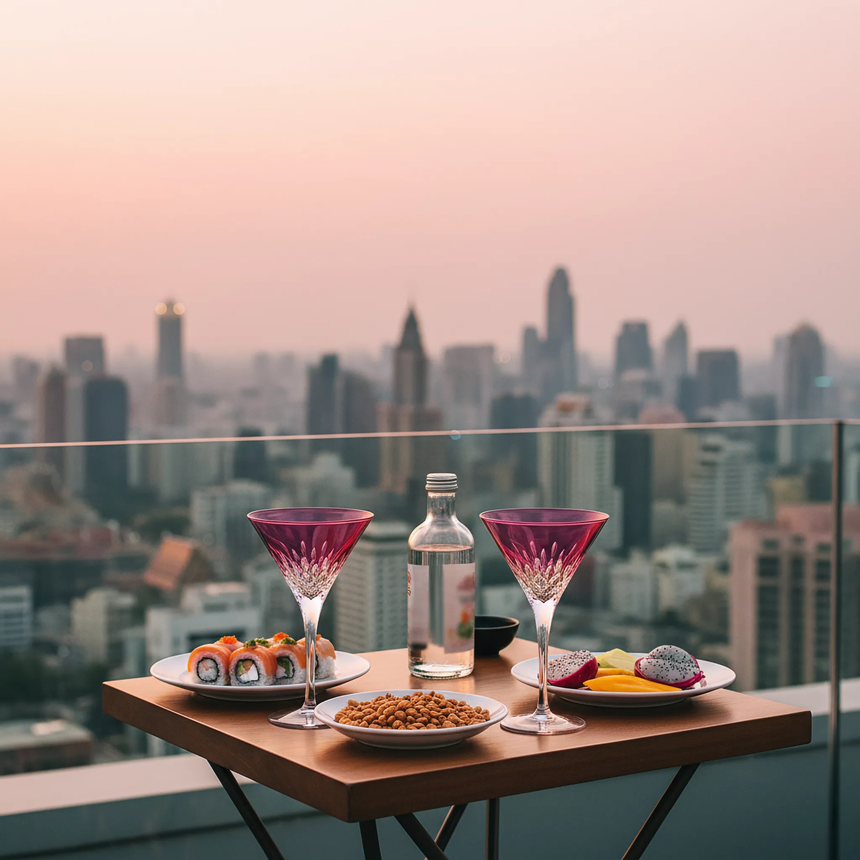 Aria Cam Kokteyl Bardağı - Margerie Crystal