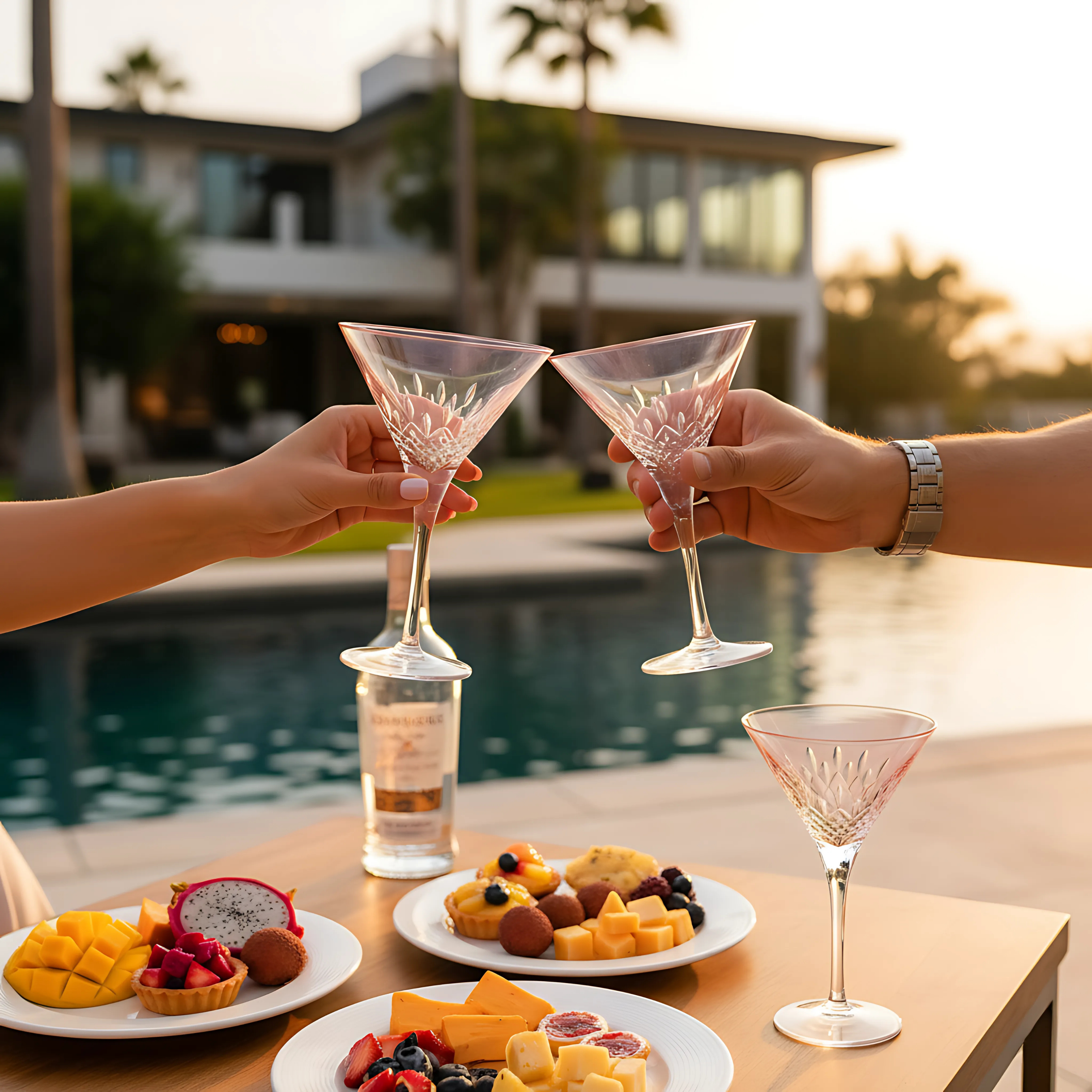 Aria Cam Kokteyl Bardağı - Margerie Crystal