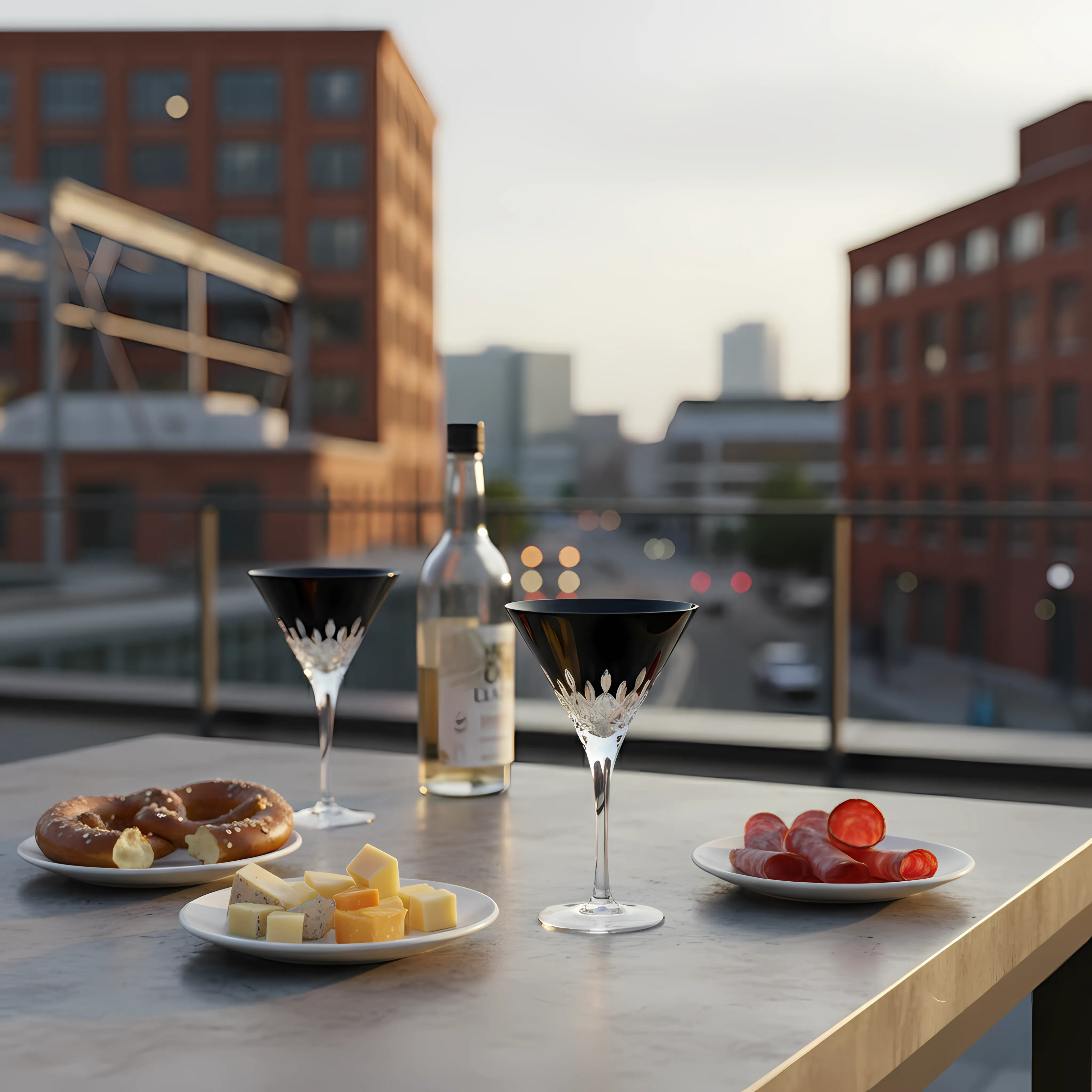 Aria Cam Kokteyl Bardağı - Margerie Crystal