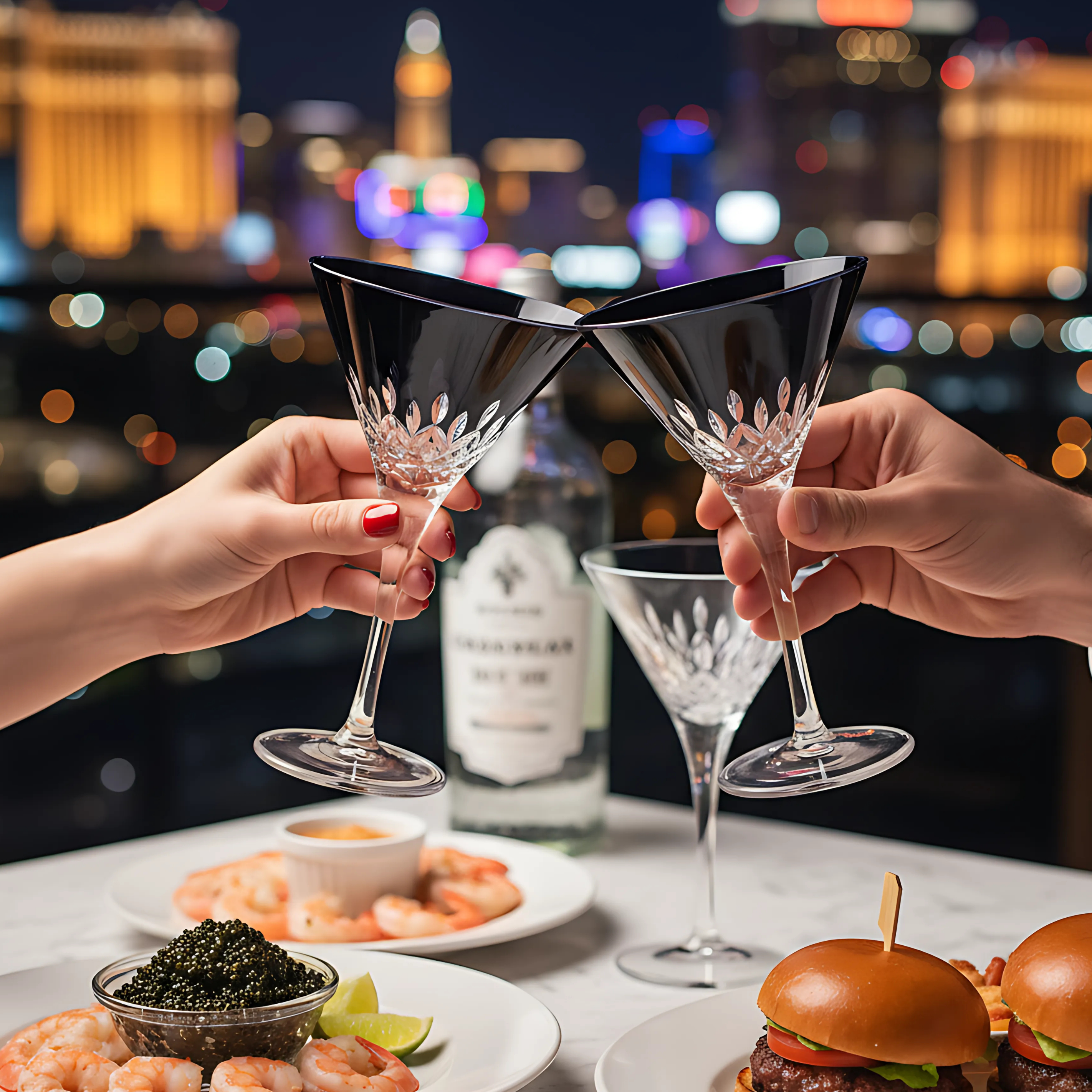 Aria Cam Kokteyl Bardağı - Margerie Crystal