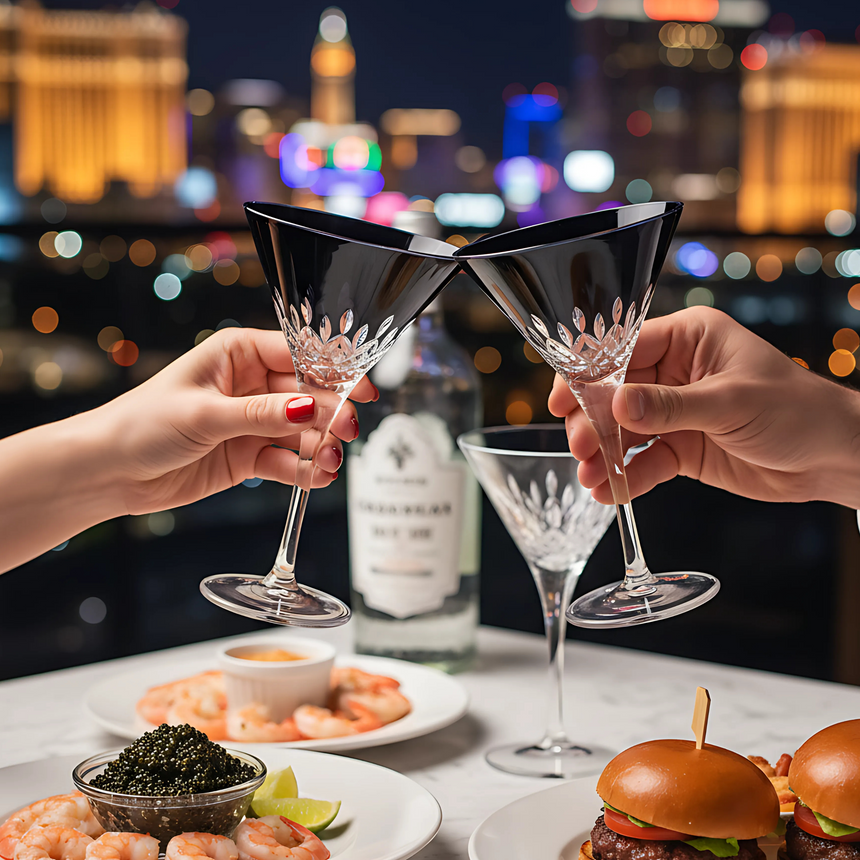 Aria Cam Kokteyl Bardağı - Margerie Crystal