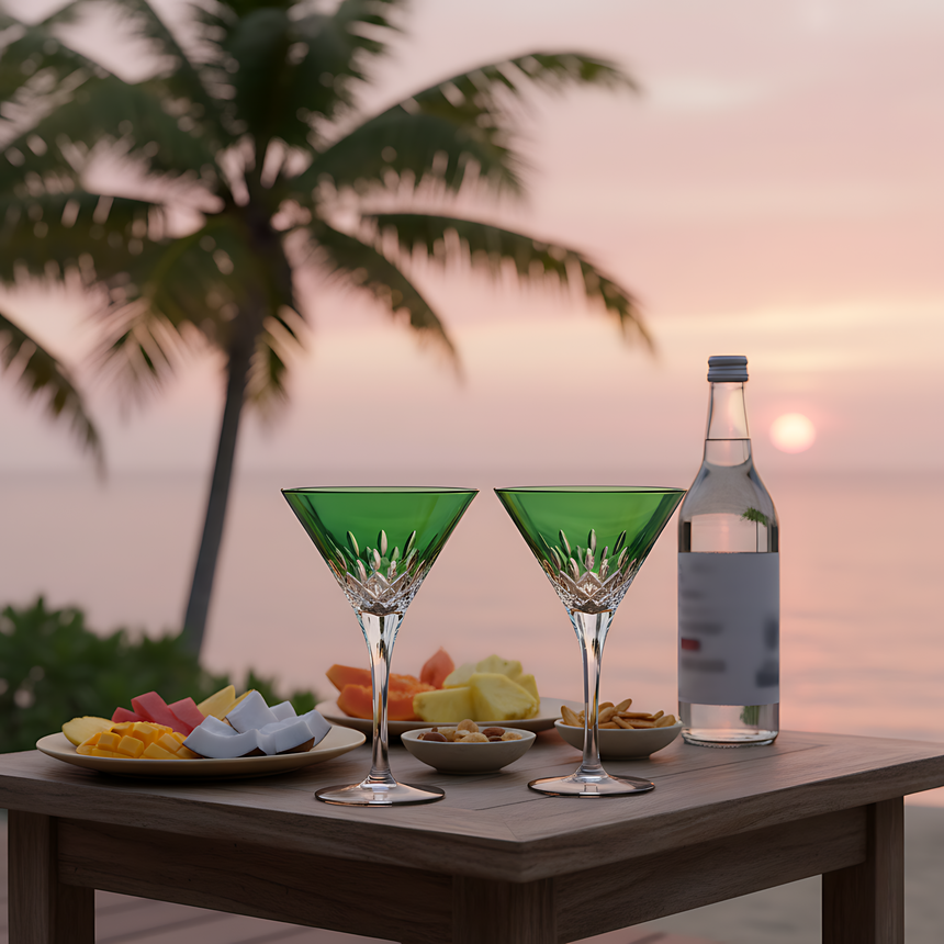 Aria Cam Kokteyl Bardağı - Margerie Crystal