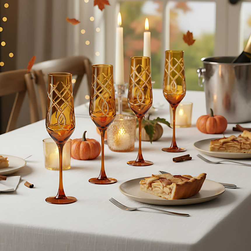 Heritage Kristal Flüt Kadeh - Margerie Crystal