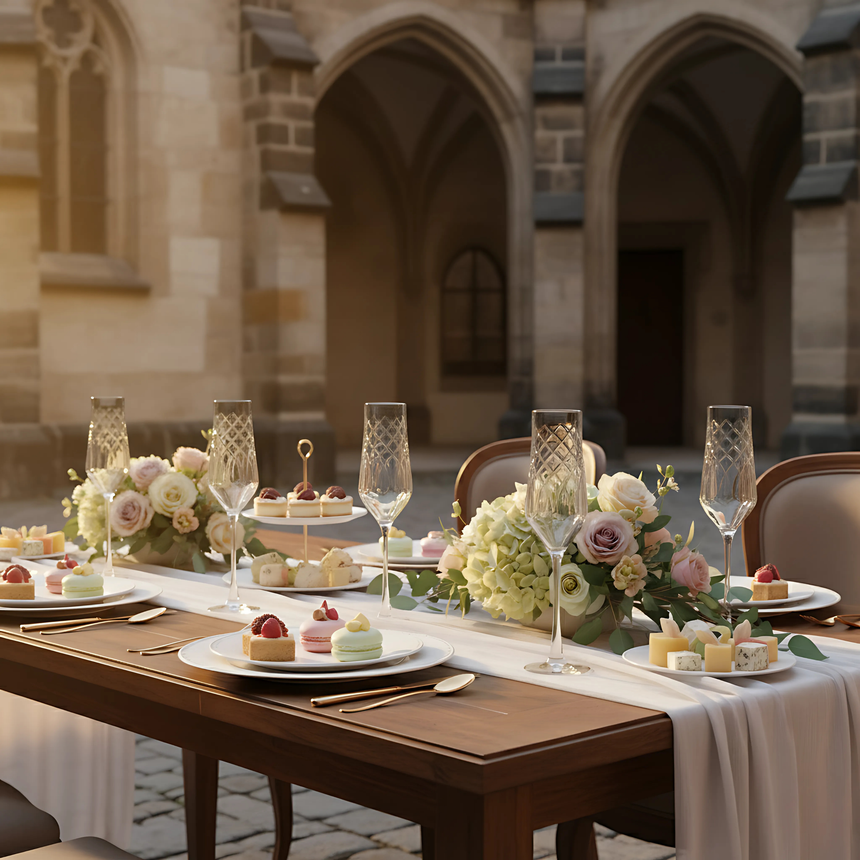 Heritage Kristal Flüt Kadeh - Margerie Crystal