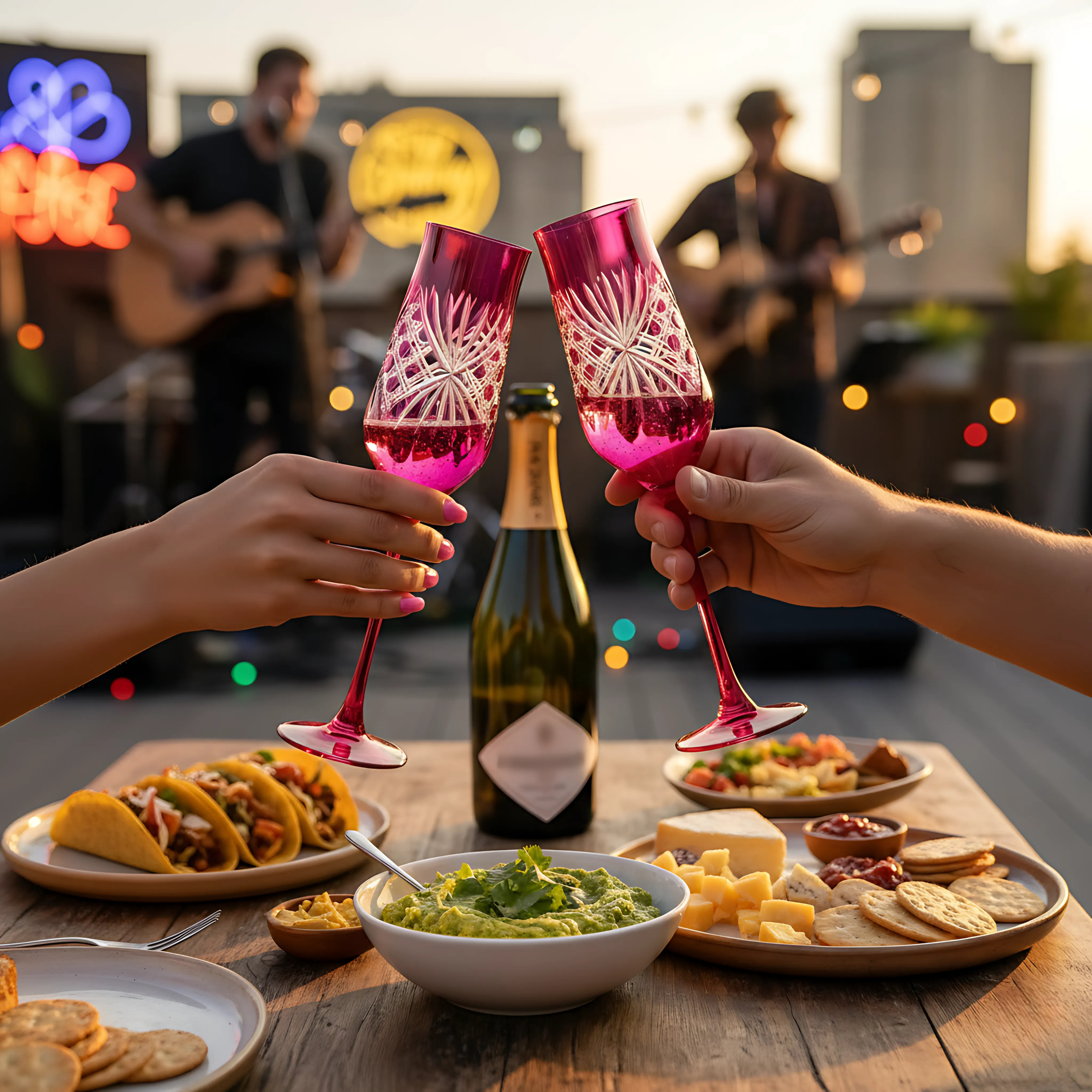 Éclat Kristal Flüt Kadeh - Margerie Crystal