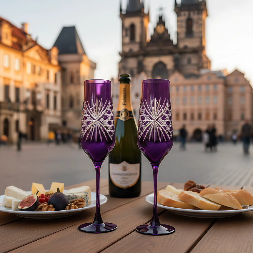 Éclat Kristal Flüt Kadeh - Margerie Crystal