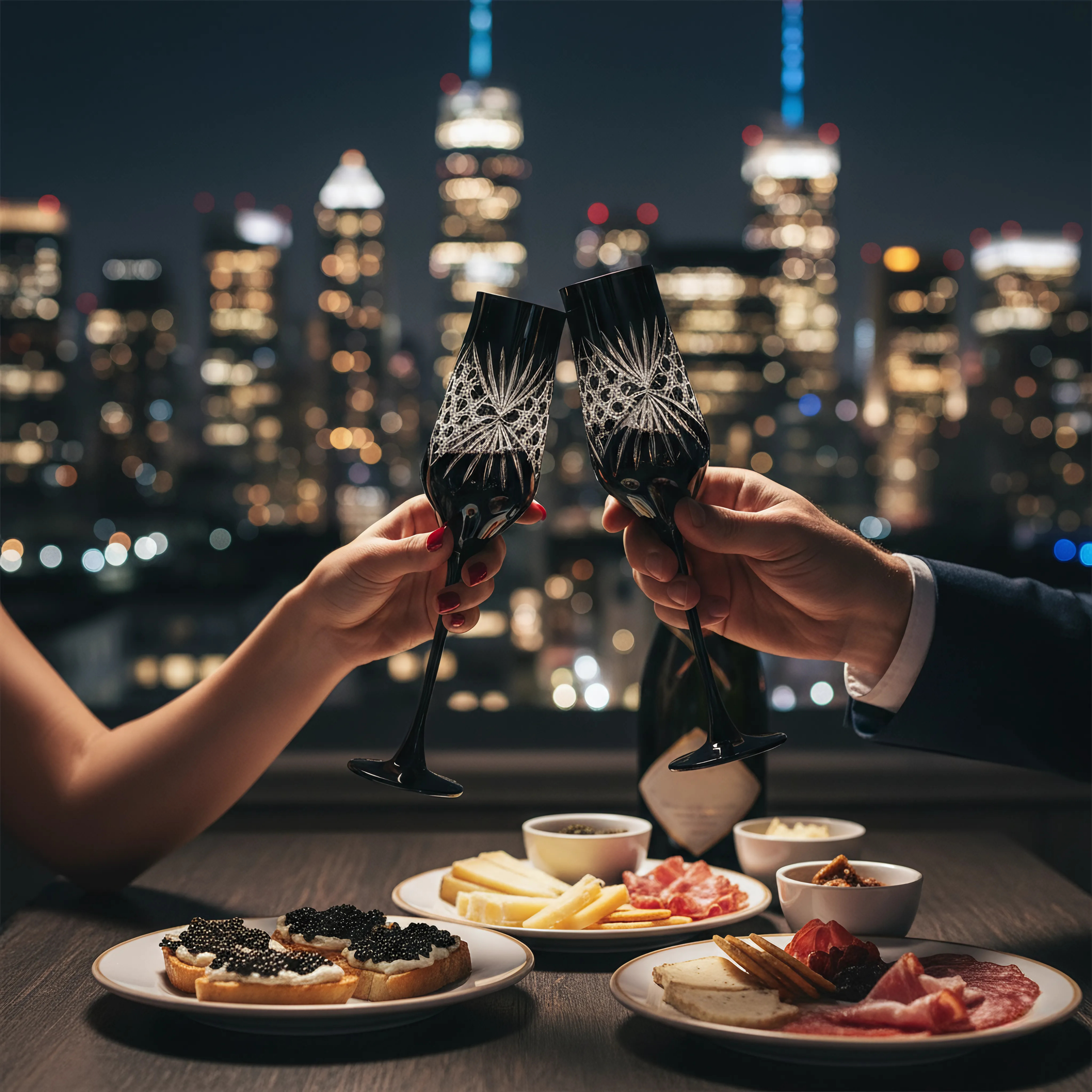 Éclat Kristal Flüt Kadeh - Margerie Crystal