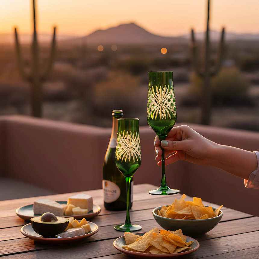 Éclat Kristal Flüt Kadeh - Margerie Crystal