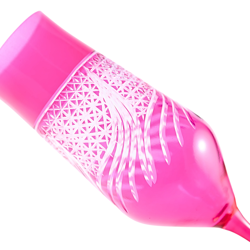 Aurora Kristal Flüt Kadeh - Margerie Crystal