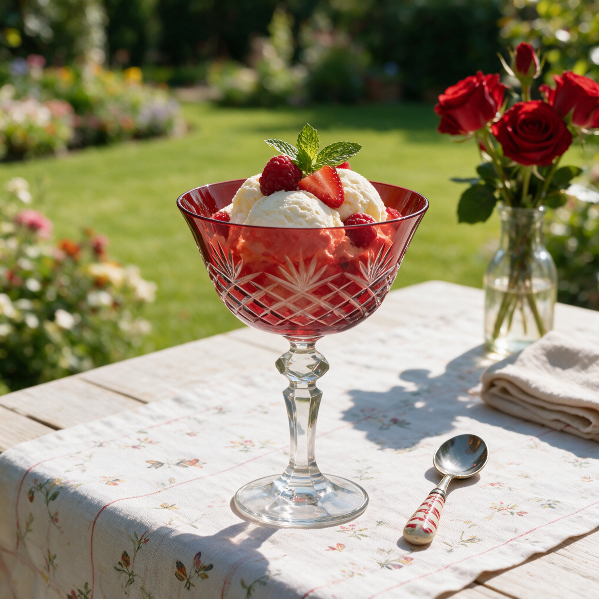 Bohemia Crystal Intermediate Crystal Goblet 180cc