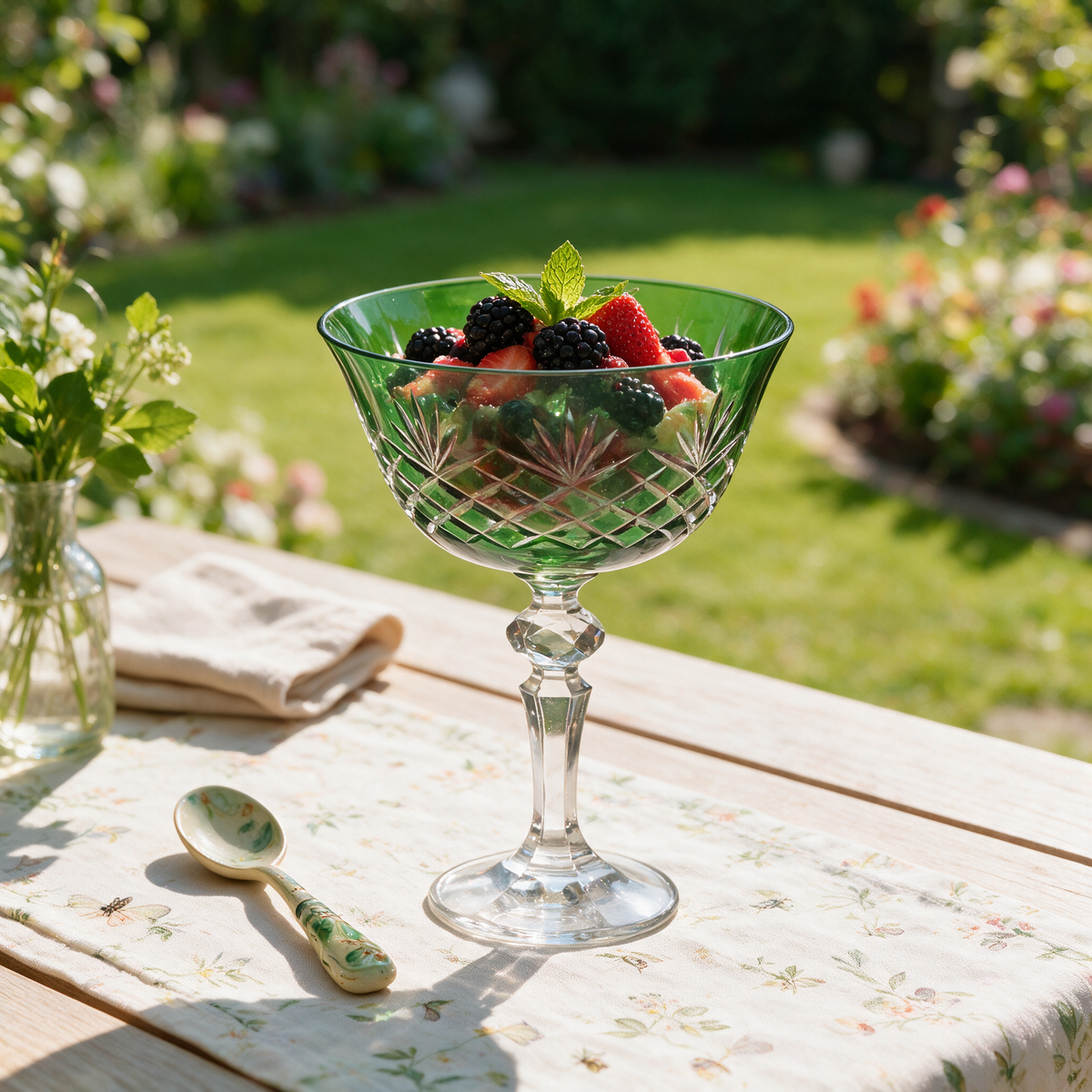 Bohemia Crystal Intermediate Crystal Goblet 180cc