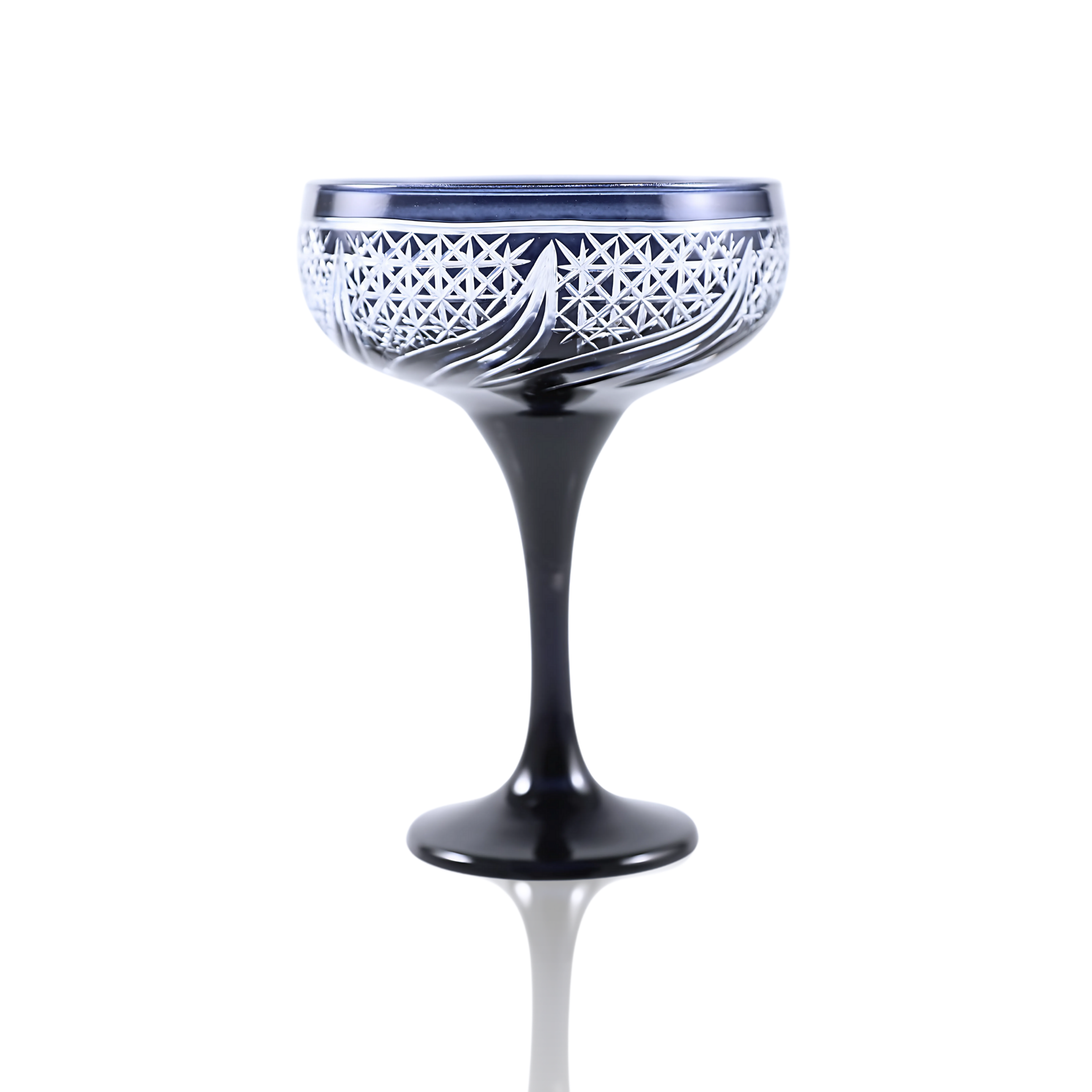 Aurora Kup Ayaklı Bardak - Margerie Crystal