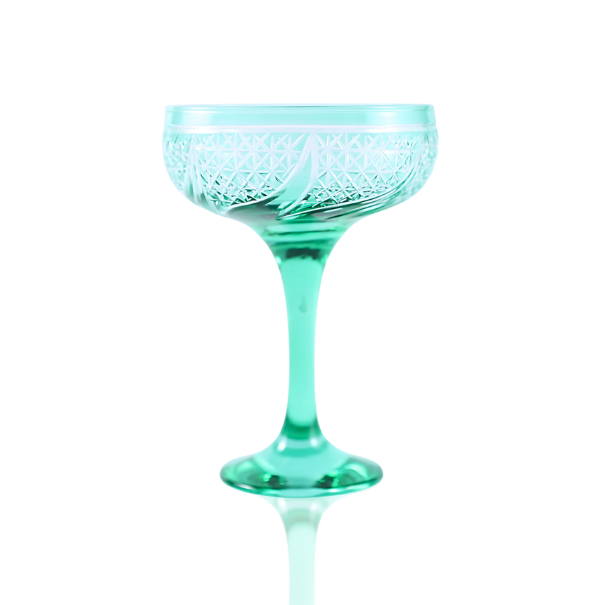 Aurora Kup Ayaklı Bardak - Margerie Crystal